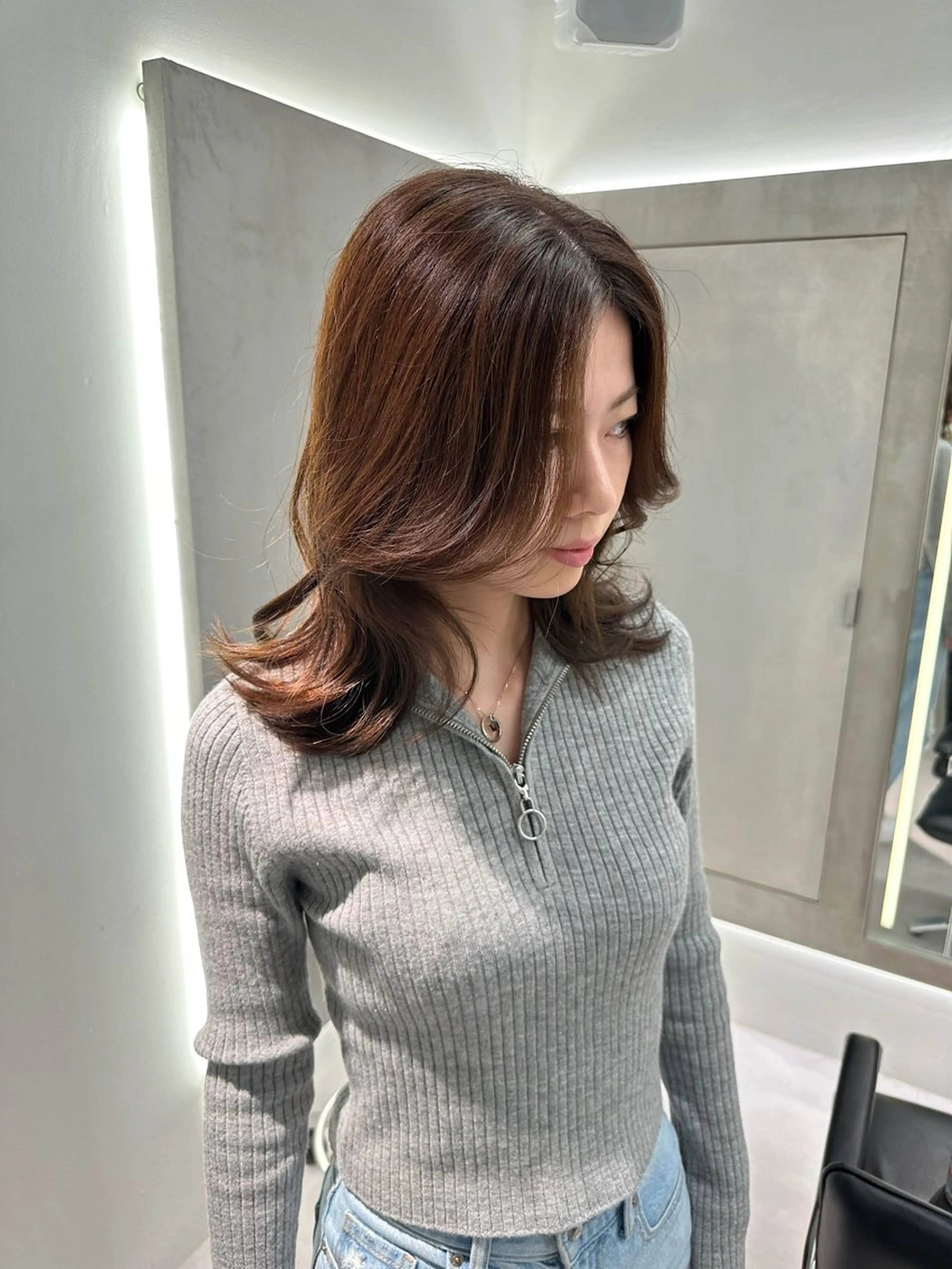 セミロング カラー パーマ ヘアアレンジ メンズ キッズ 🌟代表 Yuito🌟のヘアスタイル