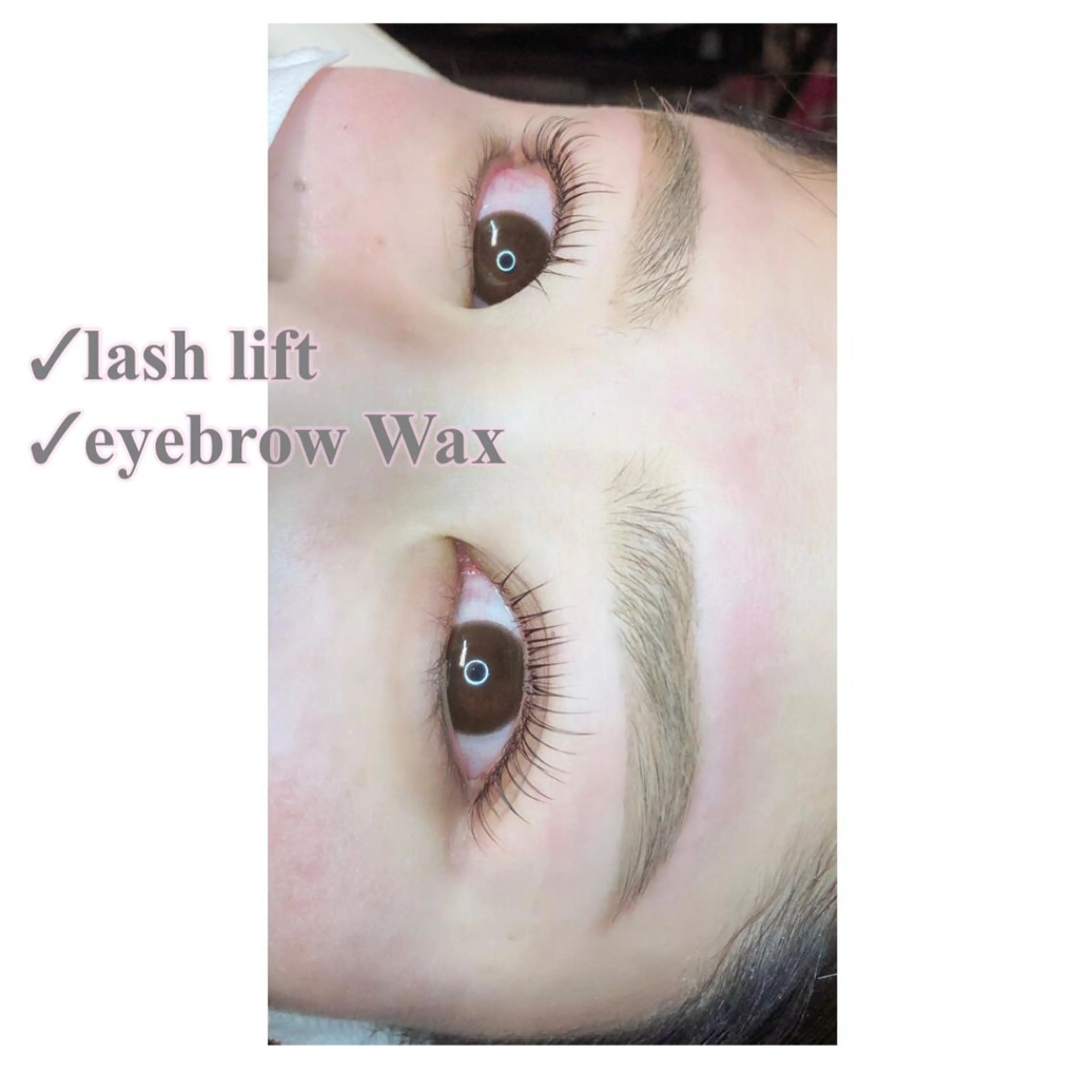 人気🌟まつ毛パーマ＋アイブロウWaxセットの写真