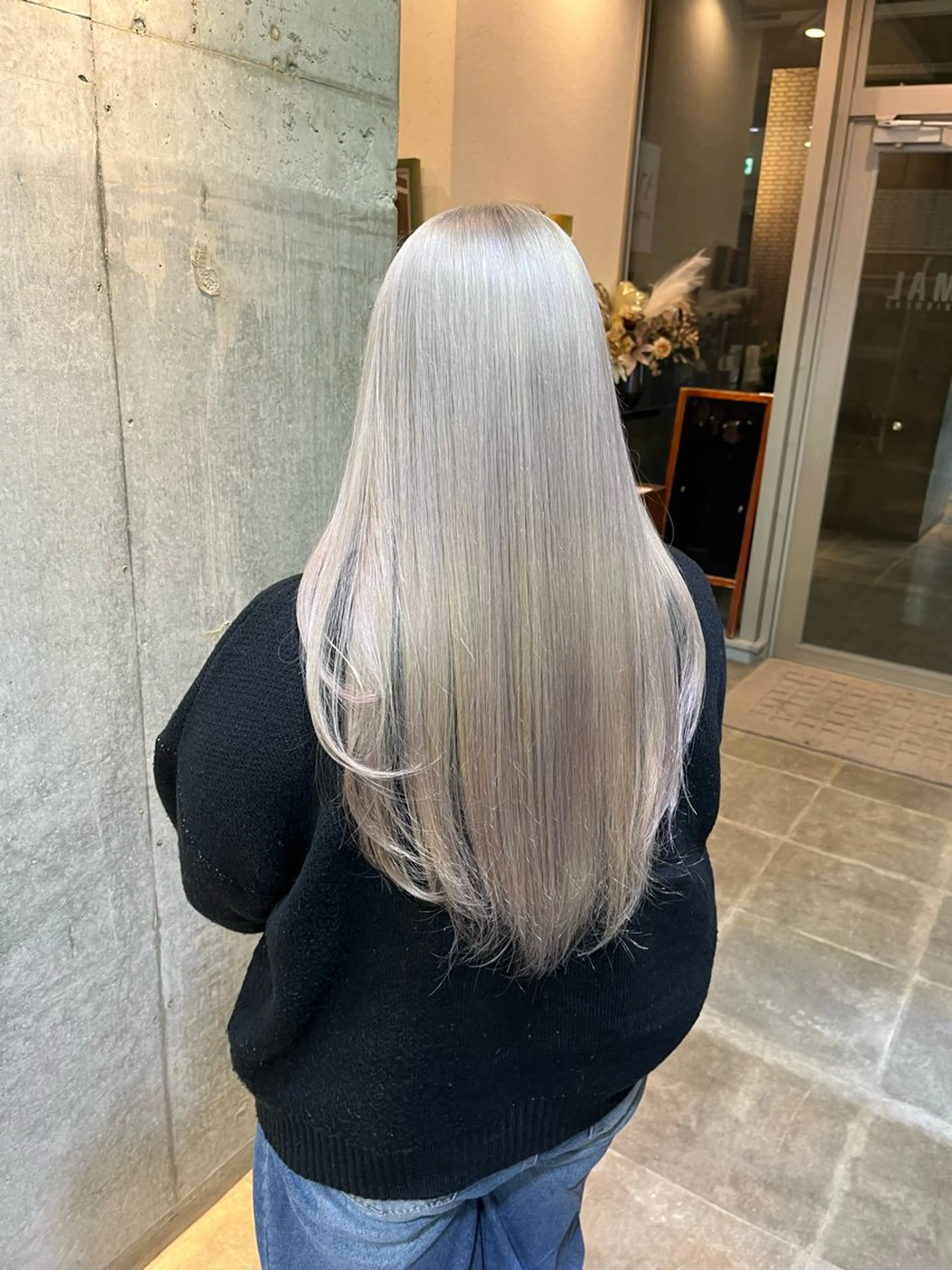 ロング カラー ヘアカラー ハイトーンカラ ー/小川のヘアスタイル