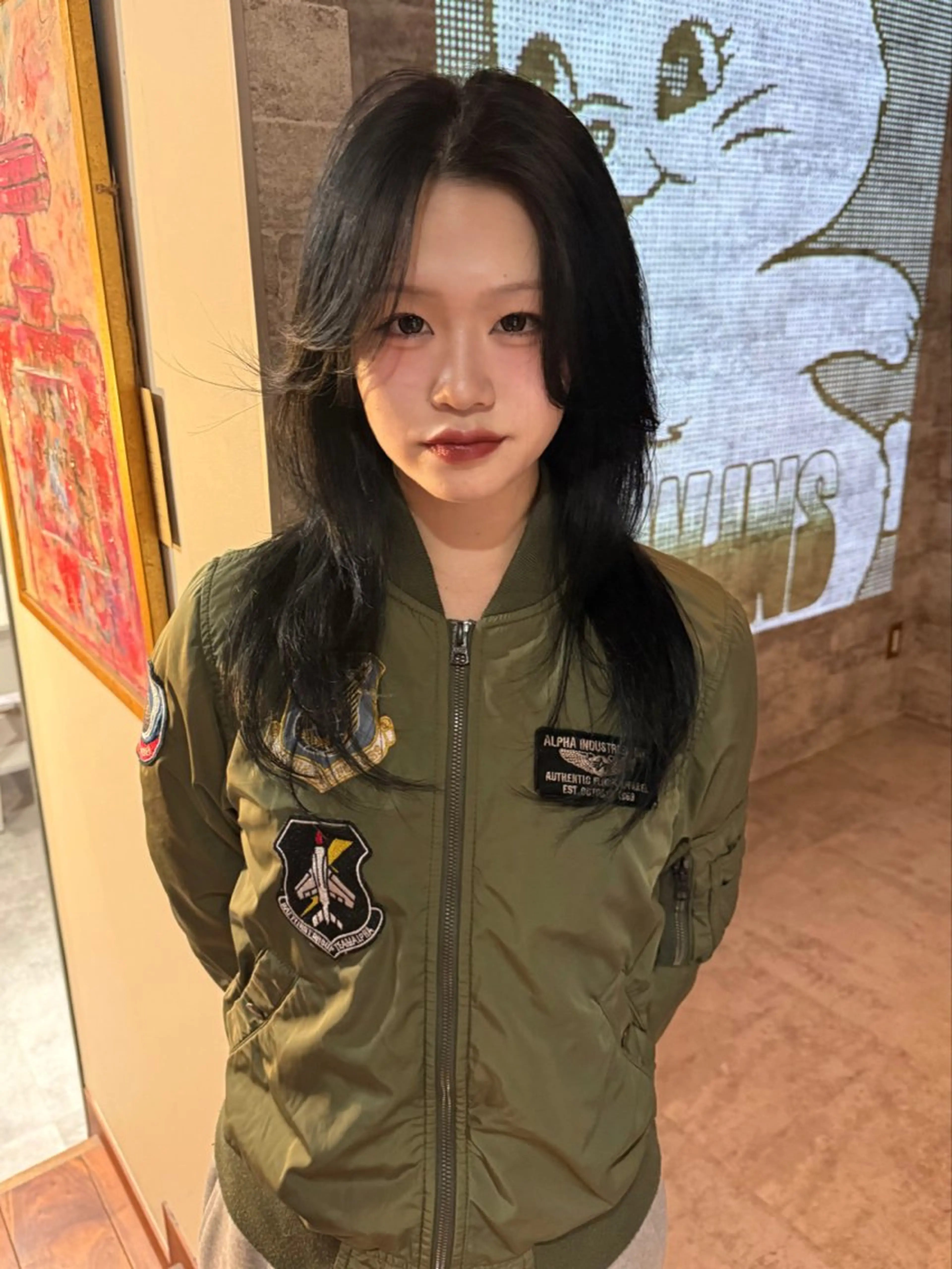 ロング カラー カット ヘアカラー トリートメント mai / linoah˚✧のヘアスタイル