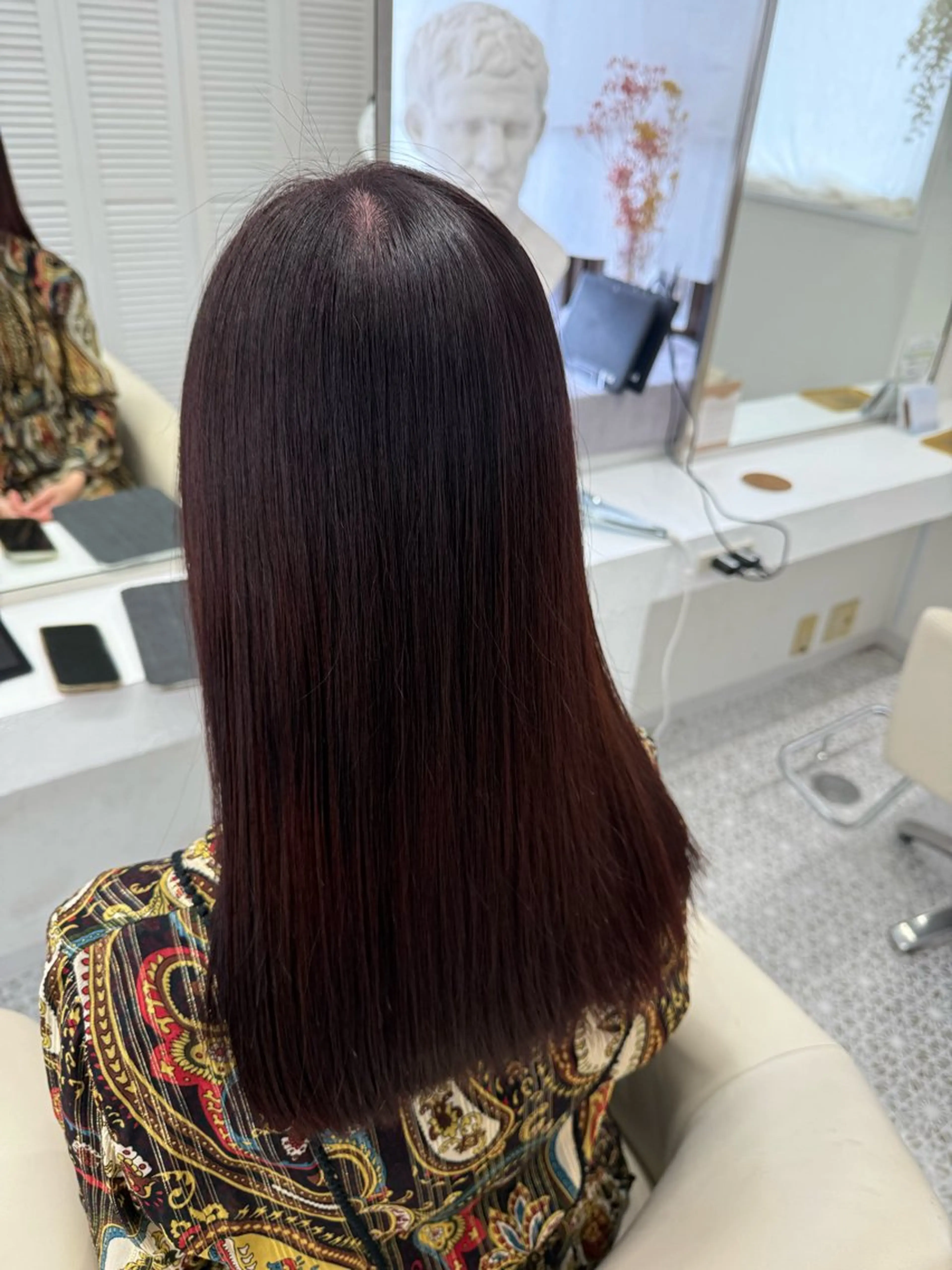 セミロング カット 縮毛矯正 LOMARLIE/ NATUMIのヘアスタイル