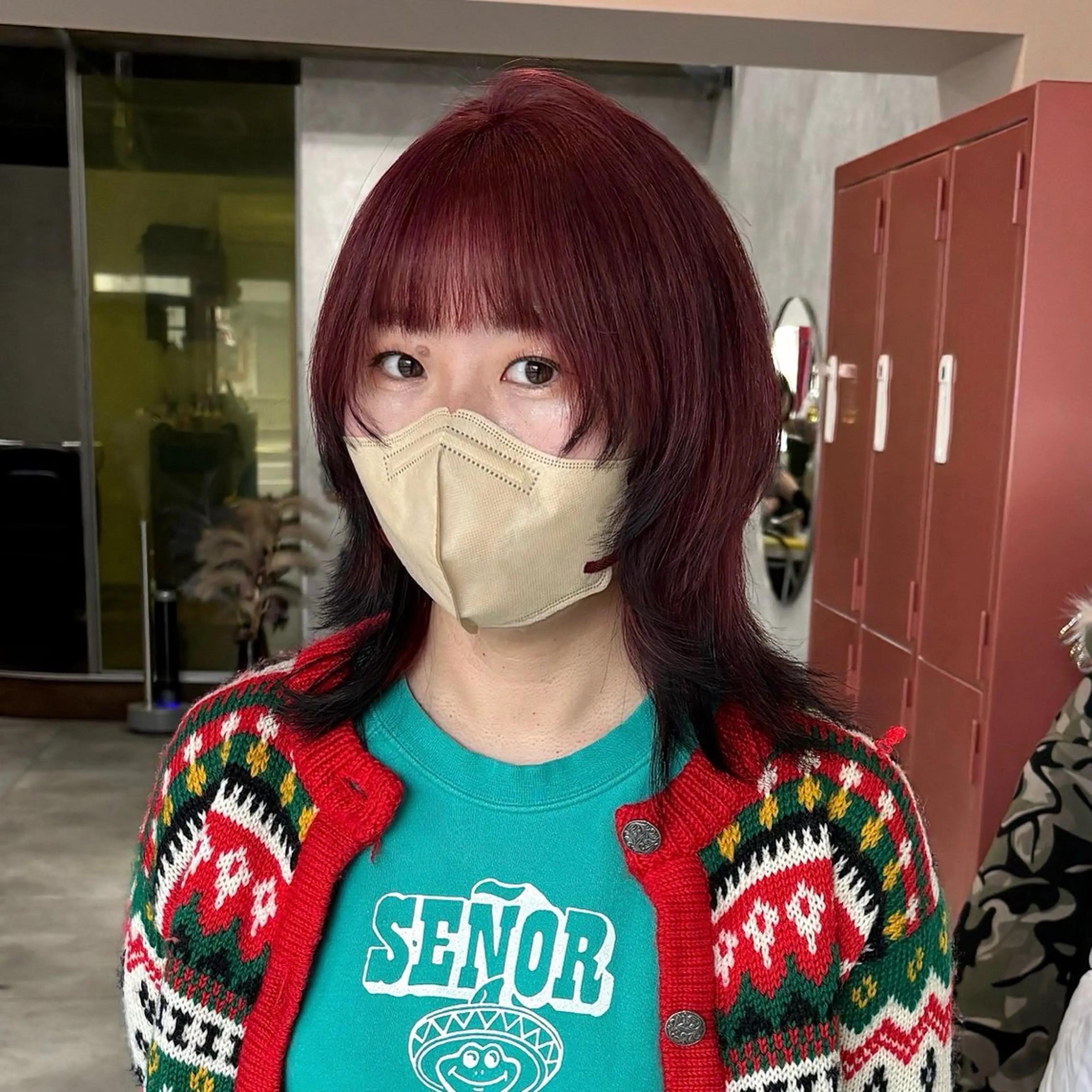 ミディアム カラー ブリーチ デザインカラー カット ヘアカラー トリートメント cope'u aele所属・【梅田】レイヤー /Miyuki🫧のヘアスタイル