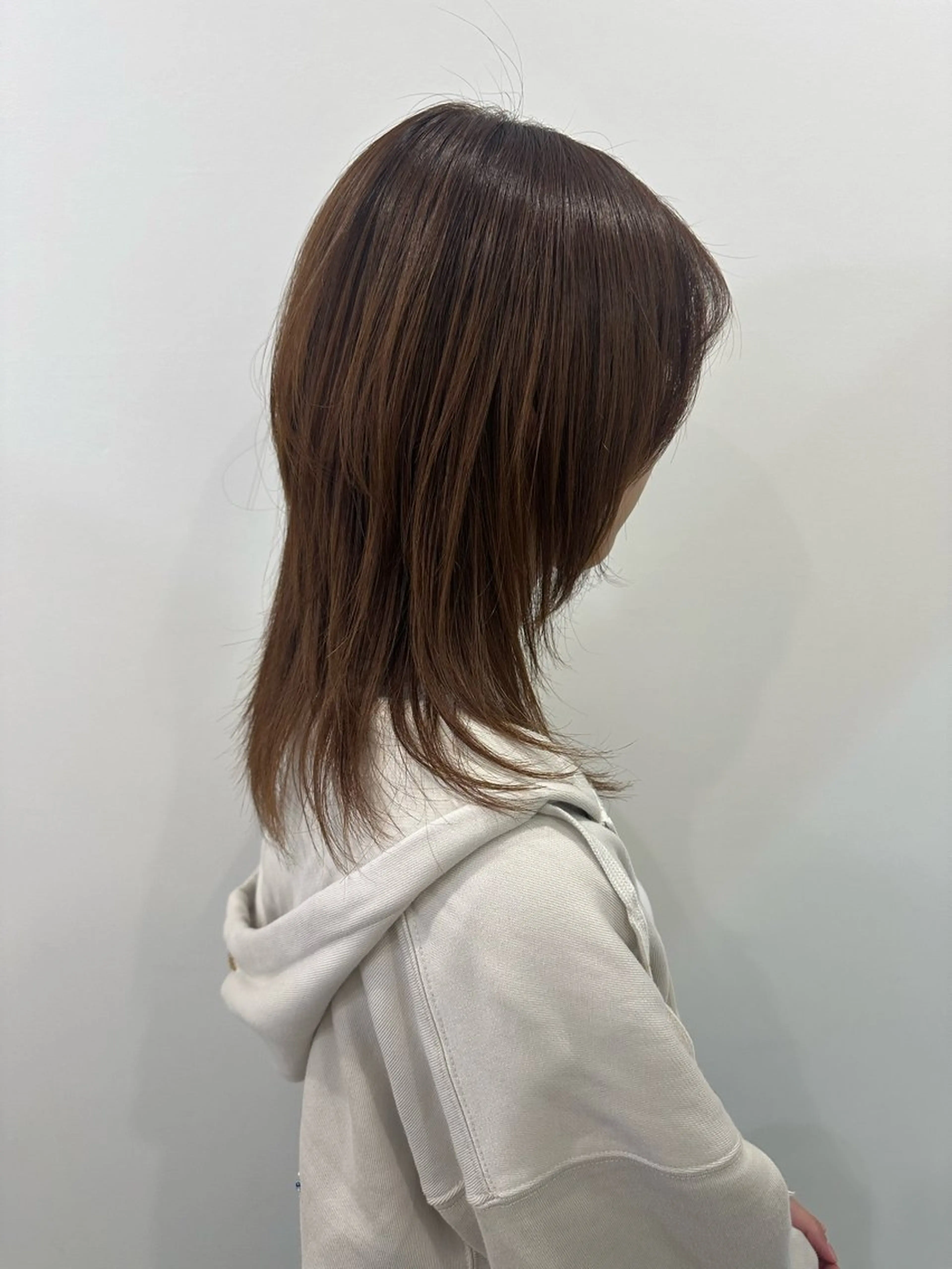 セミロング カラー カット ヘアカラー トリートメント ヘアセット/艶カラー 💐nao.のヘアスタイル