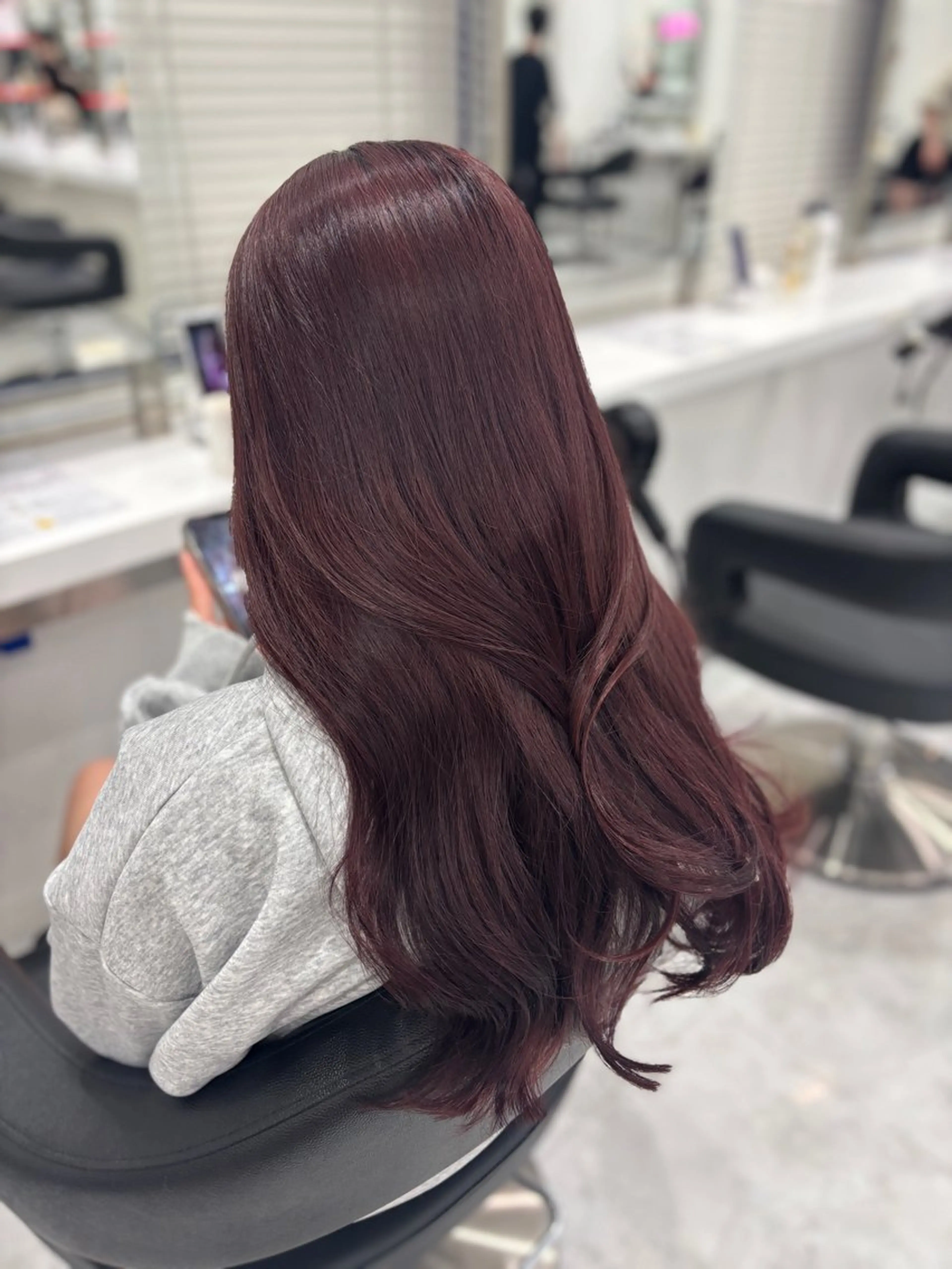 カラー ヘアカラー トリートメント 🎀ツヤ髪✖︎ 暖色🎀RYUKAのヘアスタイル