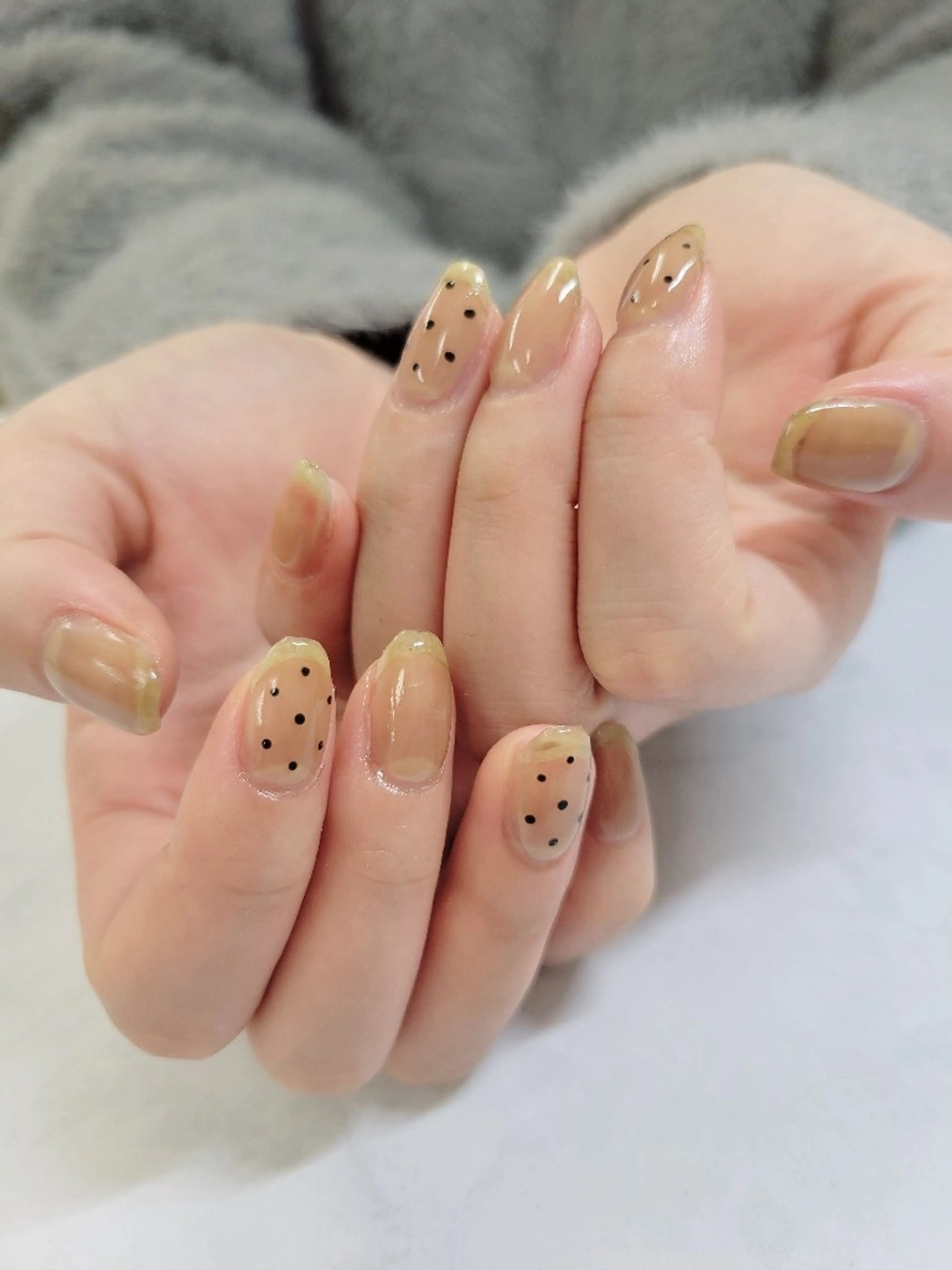 ネイル グリーン アンビアンテ浦和店所属・アンビアンテ 🐰 大山のネイルデザイン