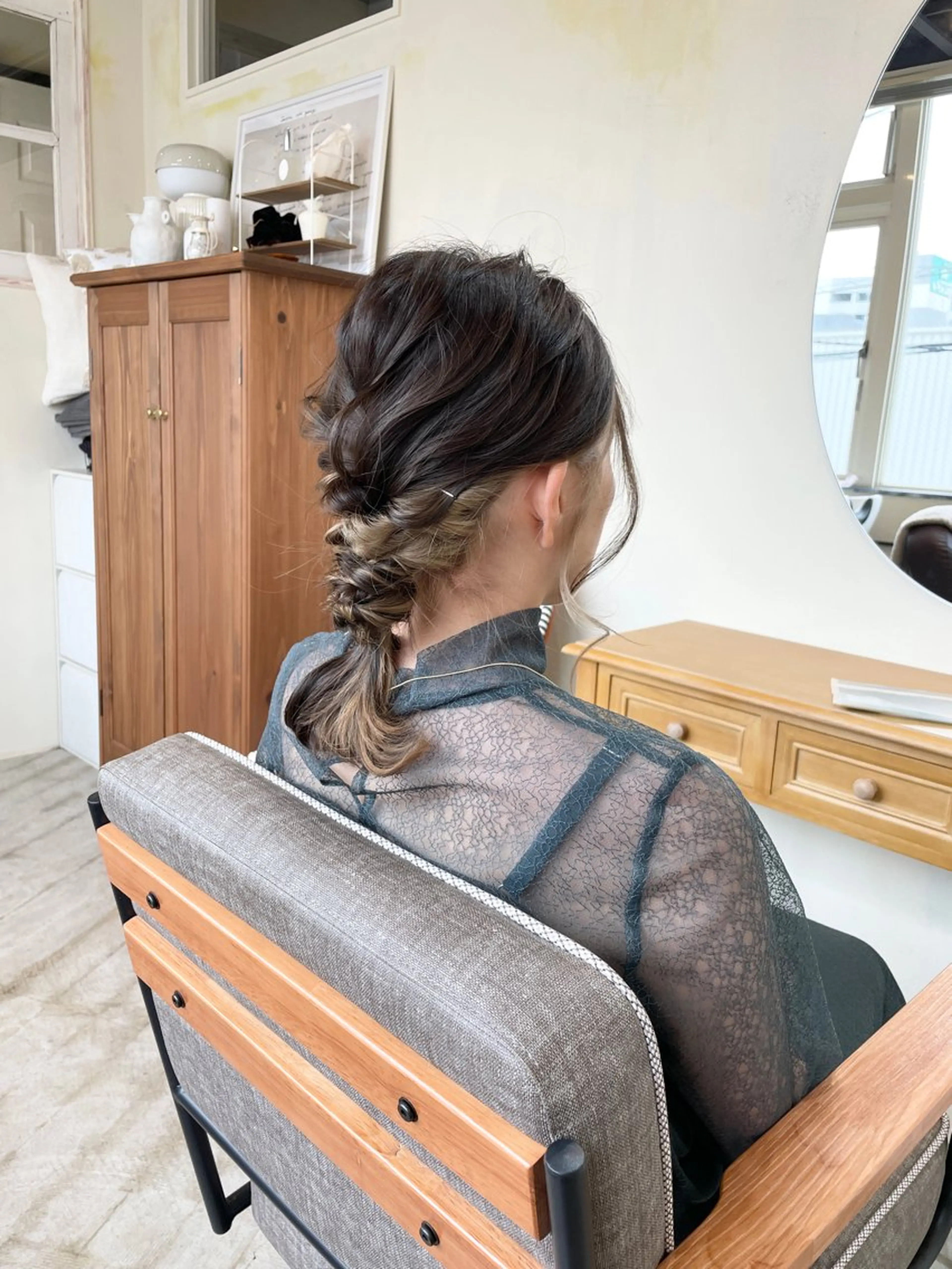 R-5 shonandai所属・🍋透け感カラー🍃 オリーブ🍐Kahoのヘアスタイル