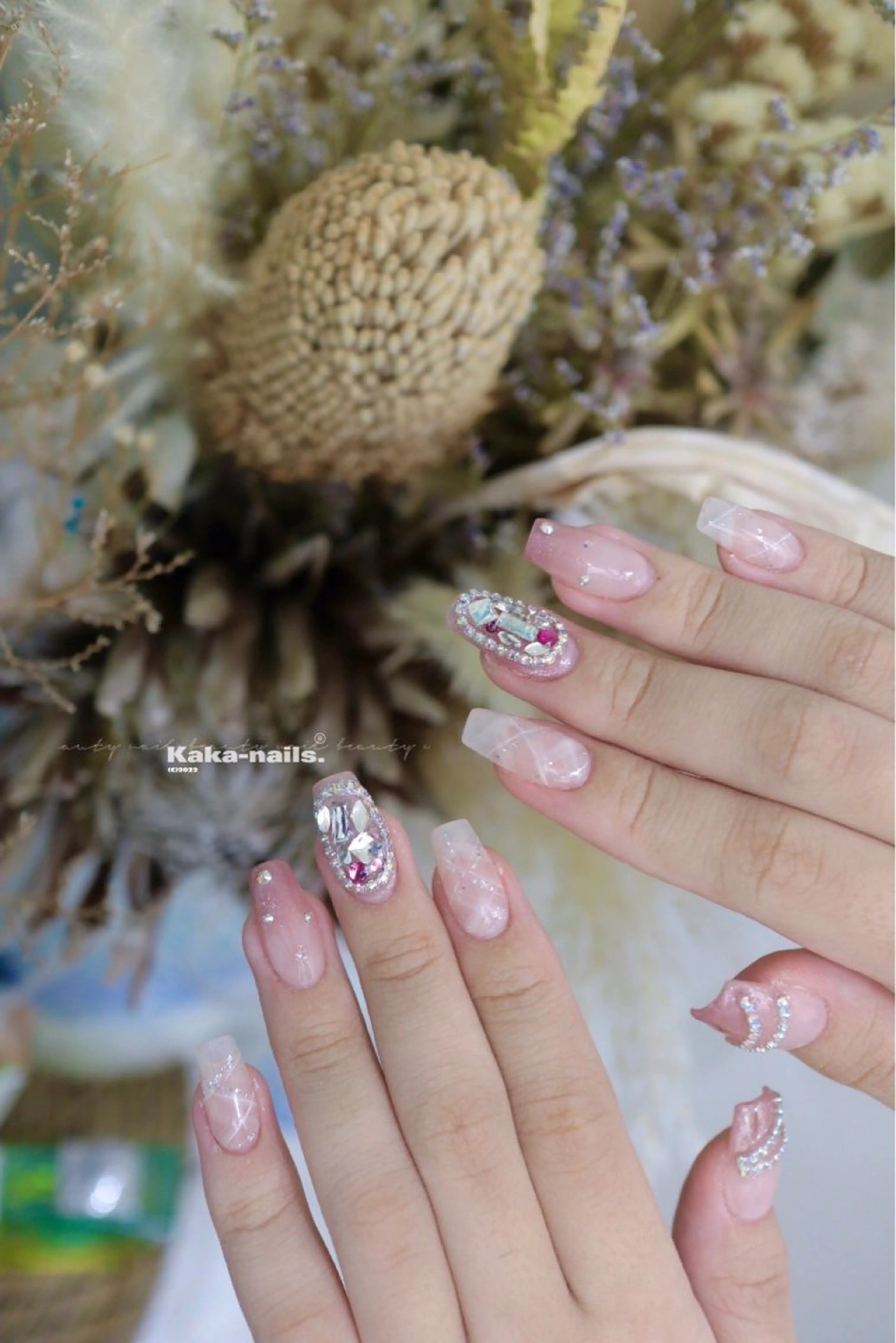 ネイル スカルプネイル Kaka Nailsのネイルデザイン