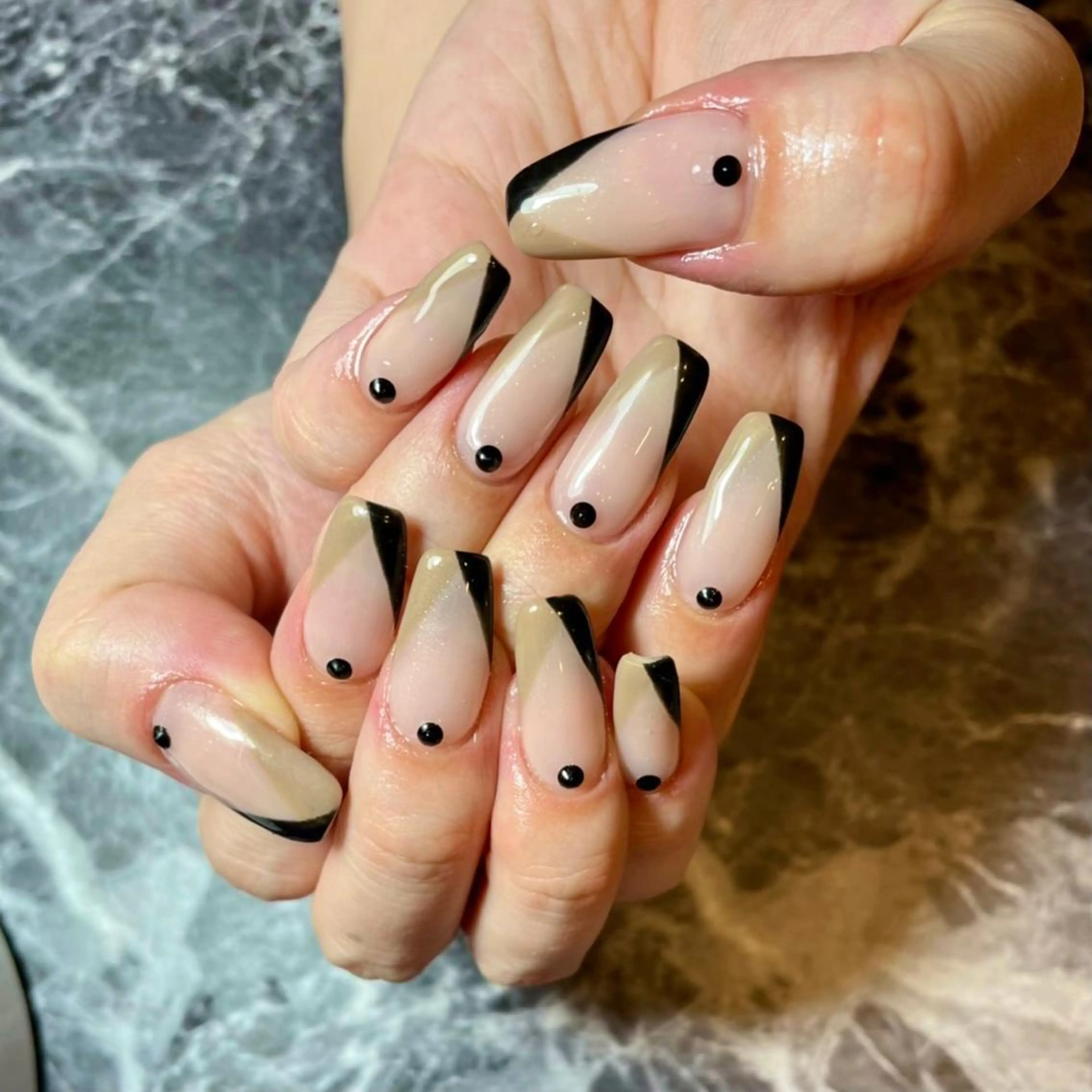 ネイル ジェルネイル スカルプネイル しば まなみのネイルデザイン