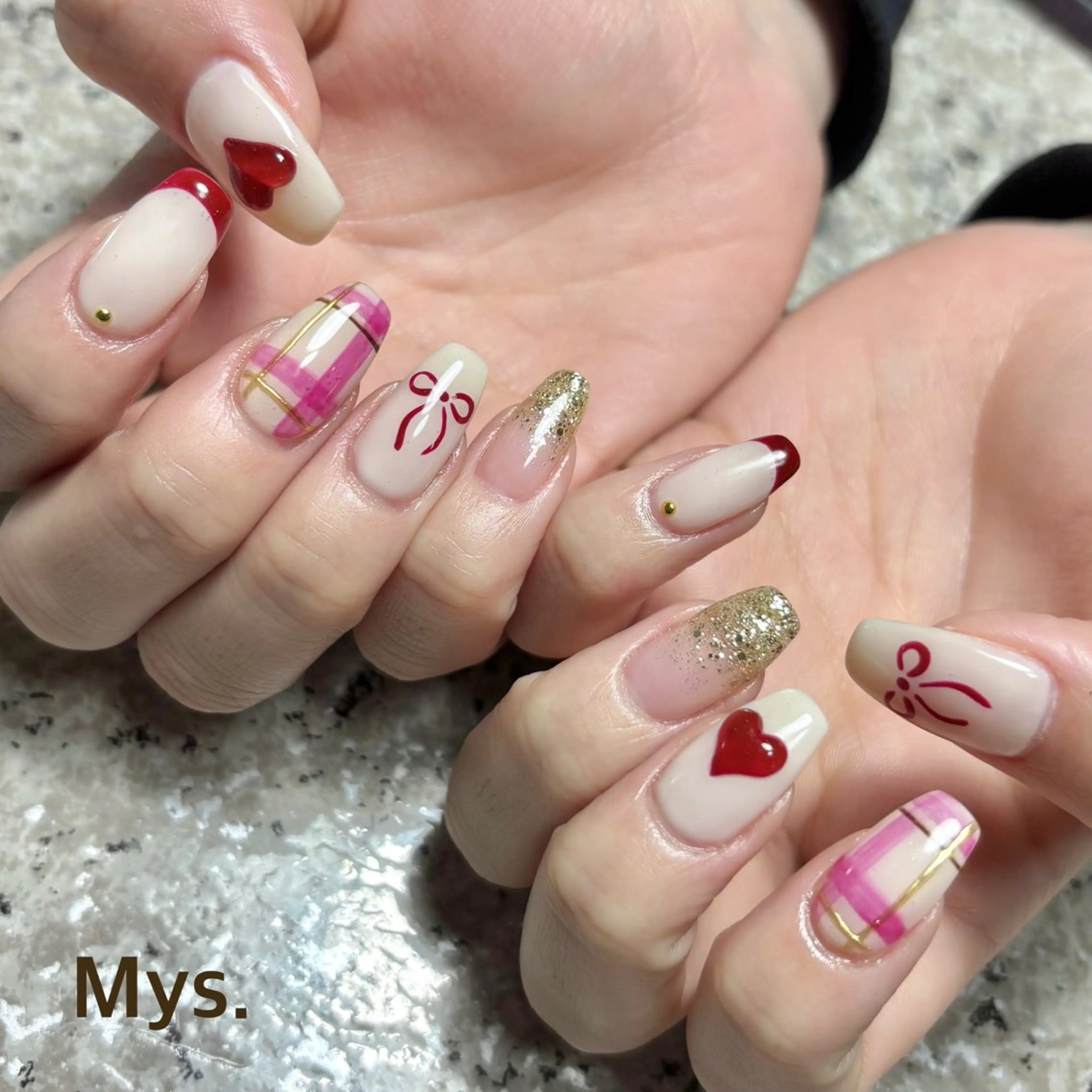 ネイル ハンドネイル Mys. 三上紗紀のネイルデザイン