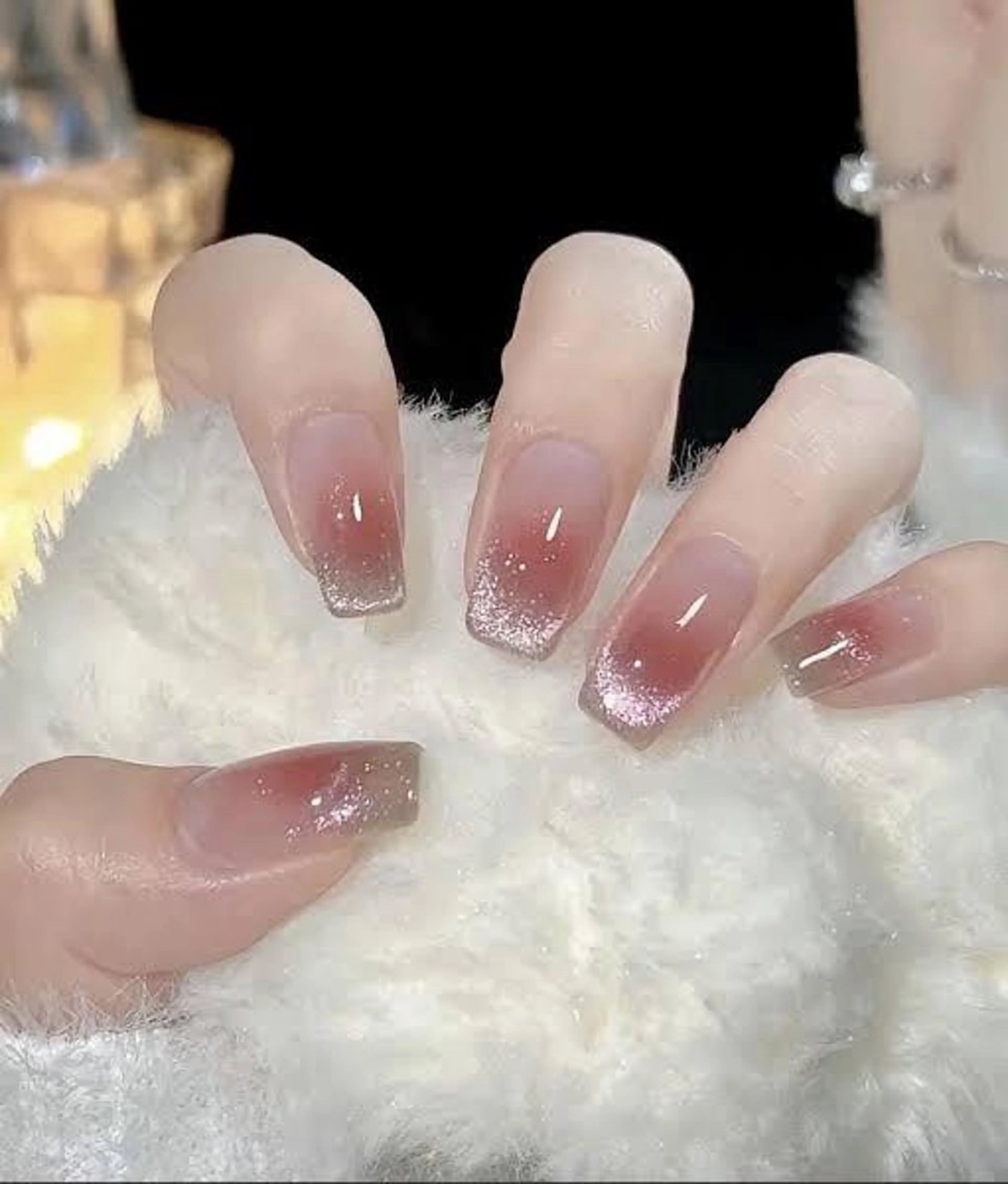 ネイル ジェルネイル ロングネイル ニュアンスネイル ワンカラーネイル シンプルネイル Kora Nailのネイルデザイン