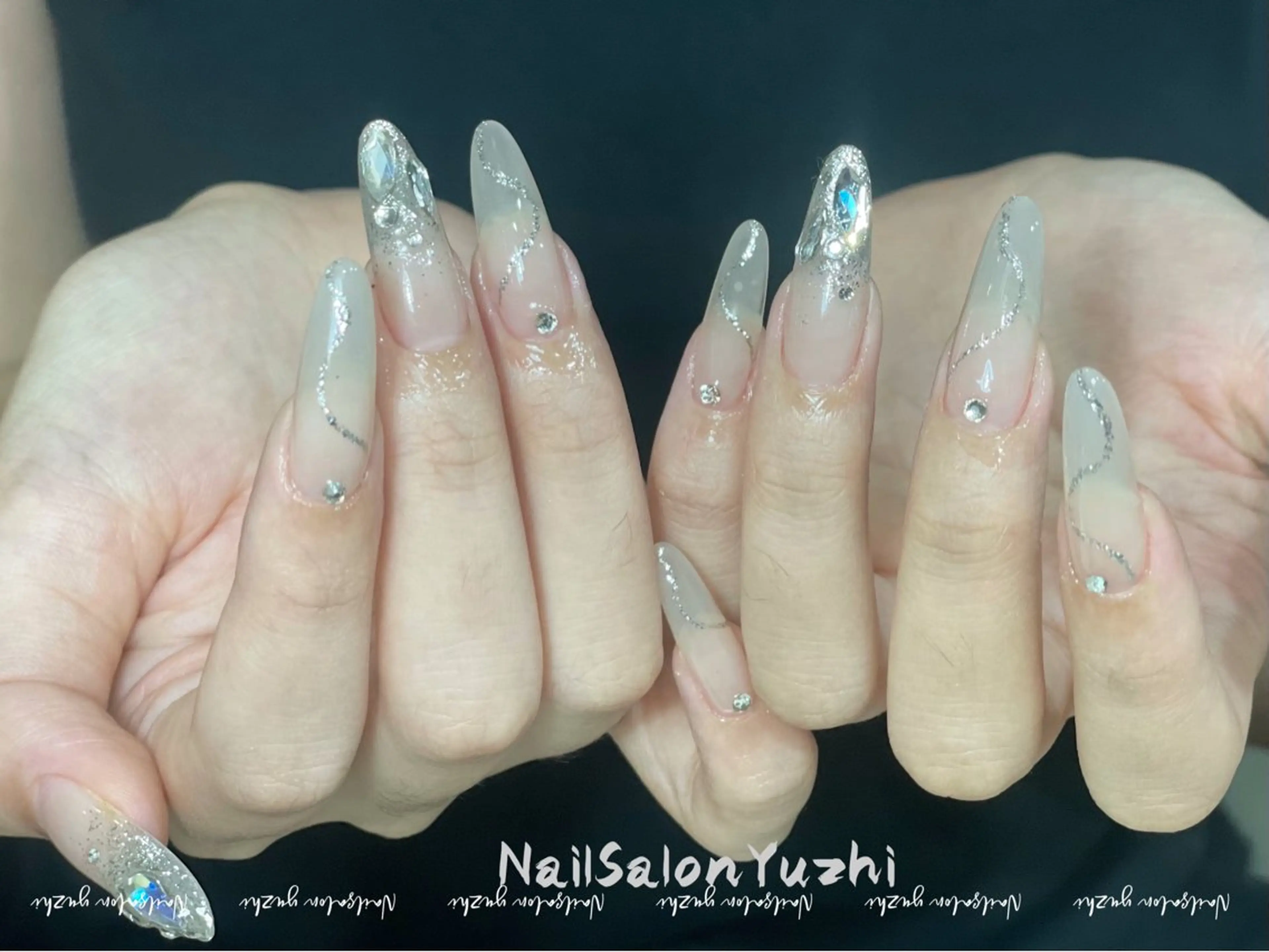 ネイル ハンドネイル MAKI💚💚💚 秋葉原.のネイルデザイン