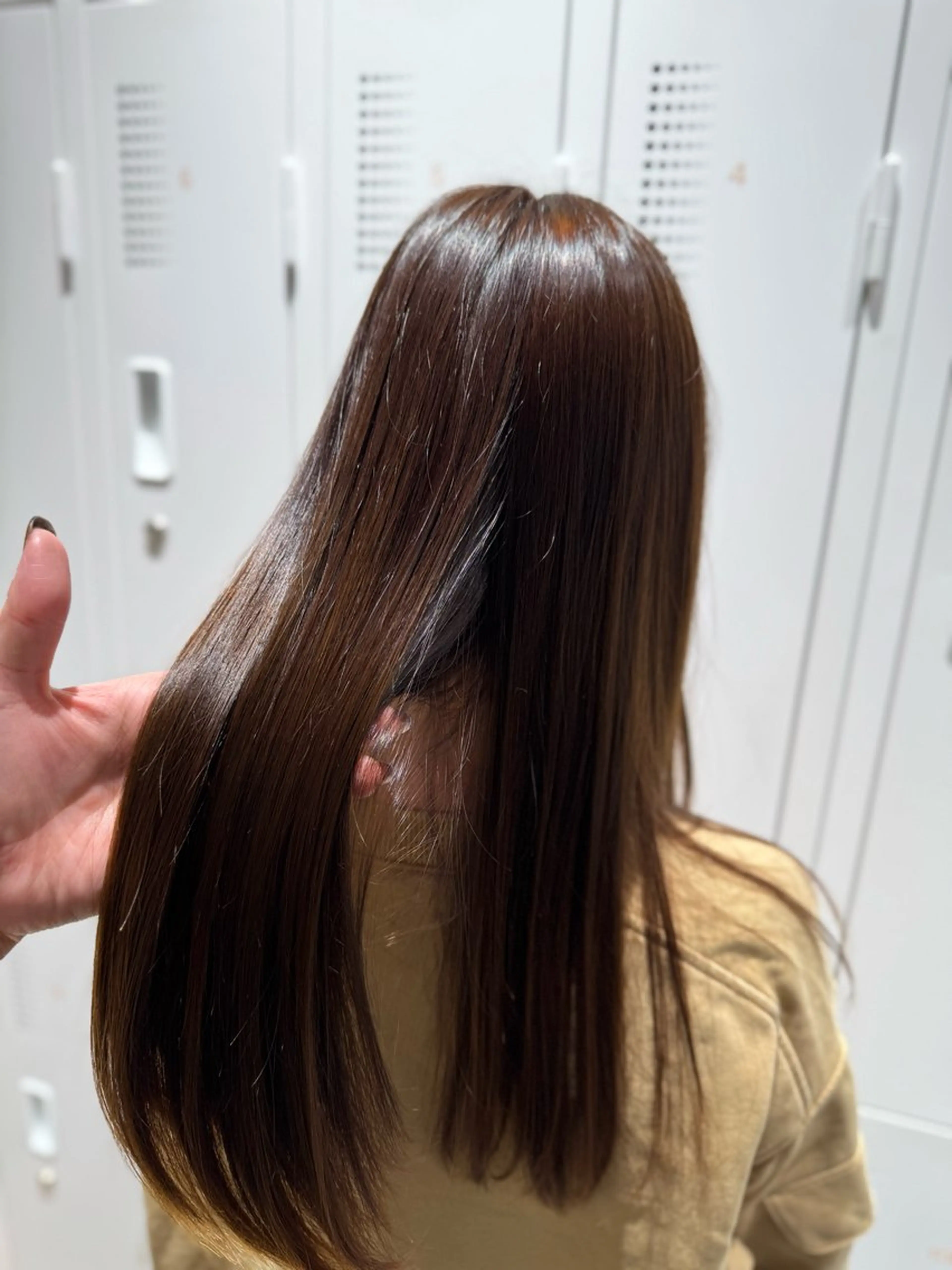 似合わせ小顔カット+アディクシーカラー+TOKIOトリートメントの写真