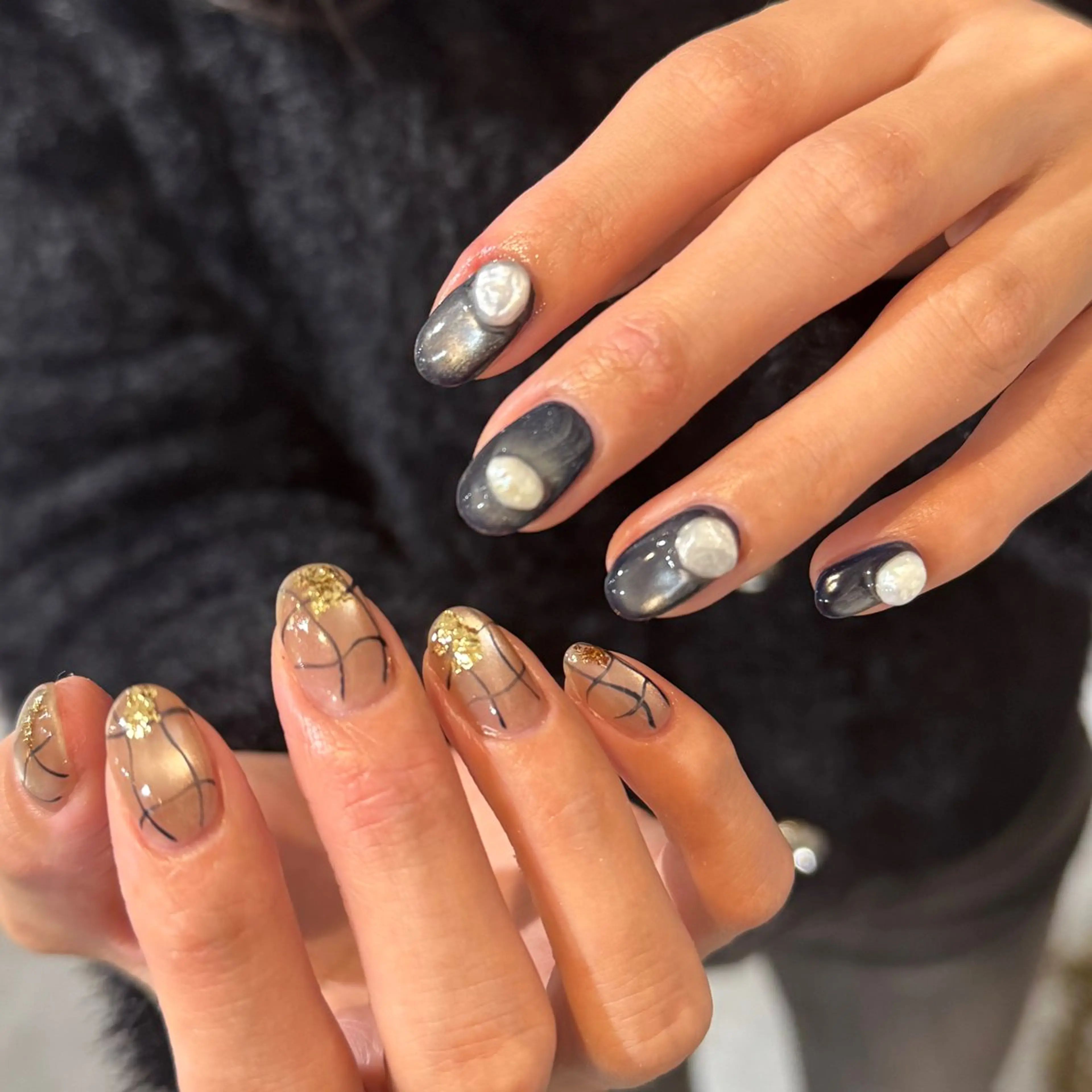 ネイル ハンドネイル 中本 菜々のネイルデザイン