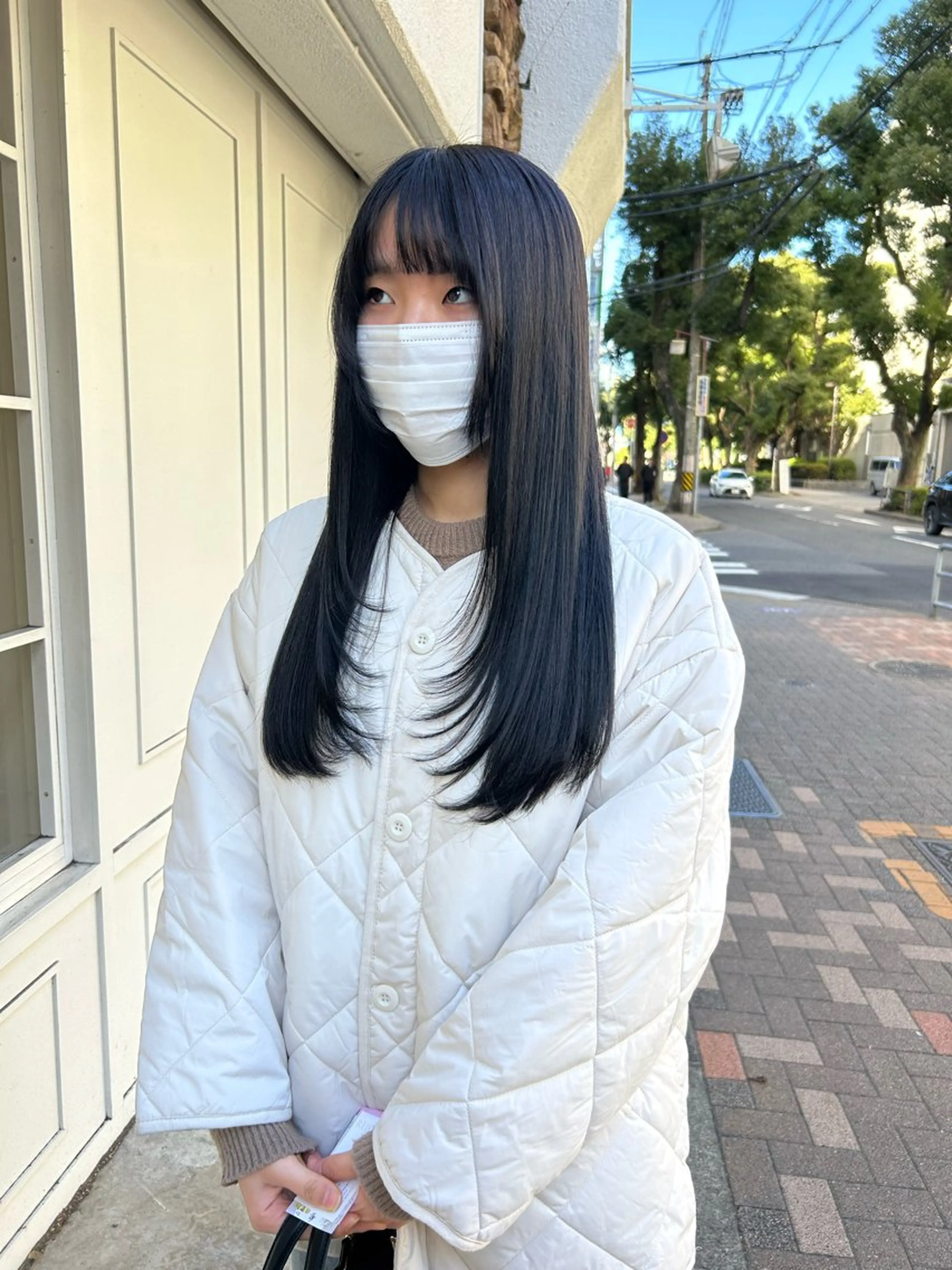 ロング レイヤーカット/髪質 改善✨/藤田侑花のヘアスタイル