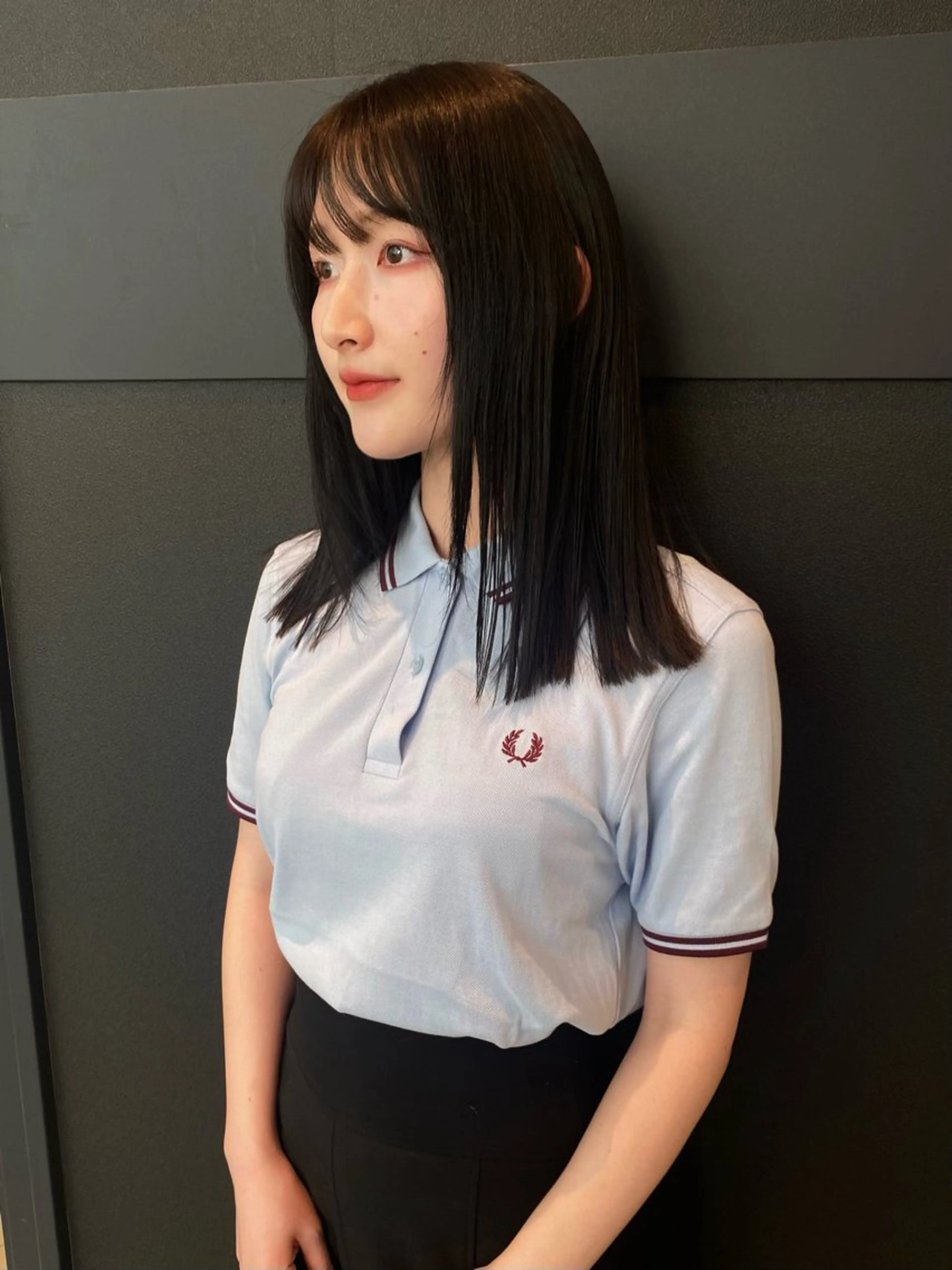 ミディアム カラー カット ヘアカラー トリートメント mai / linoah˚✧のヘアスタイル