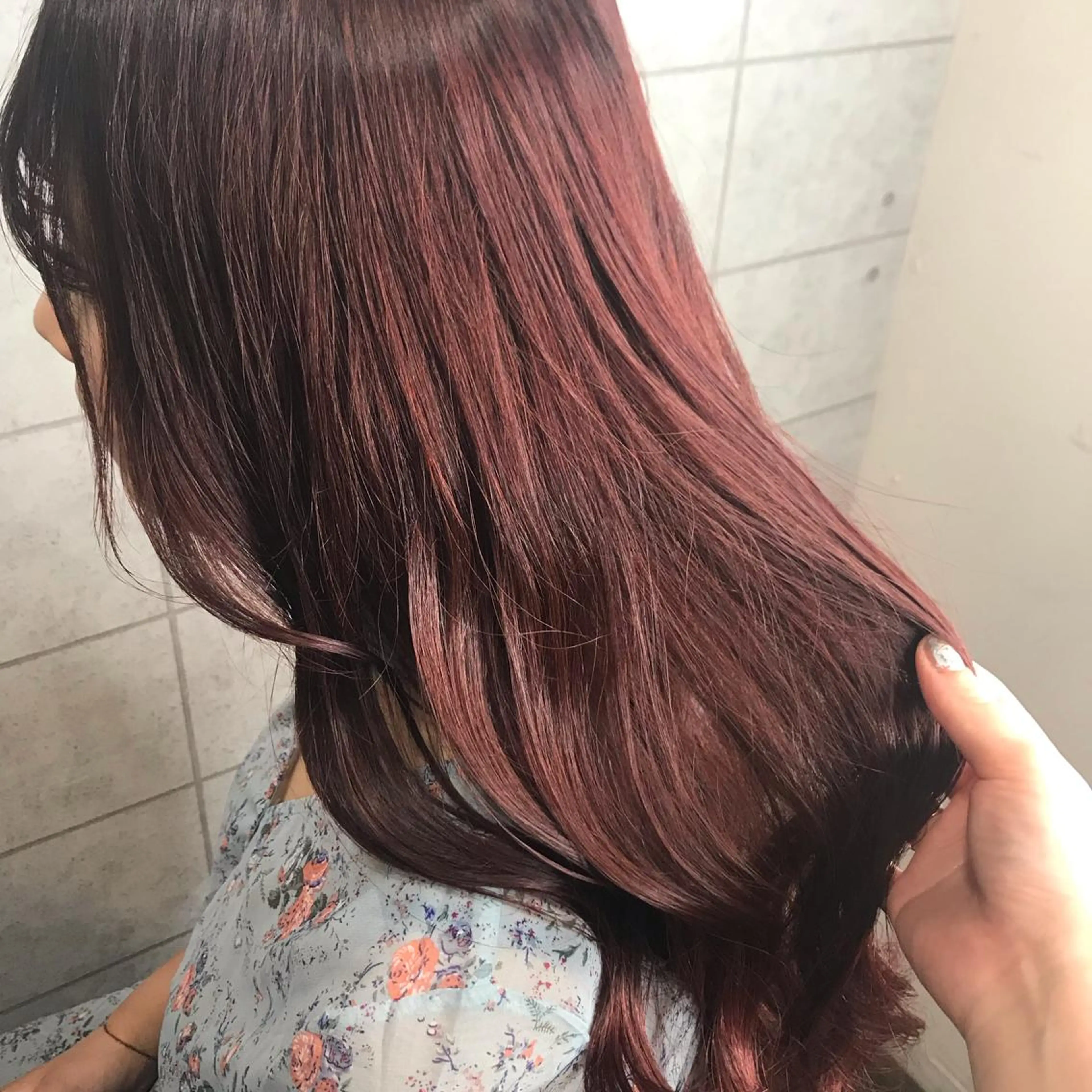 ロング カラー knock【ノック】所属・烏丸韓国ヘア🇰🇷 ayaka🎀のヘアスタイル