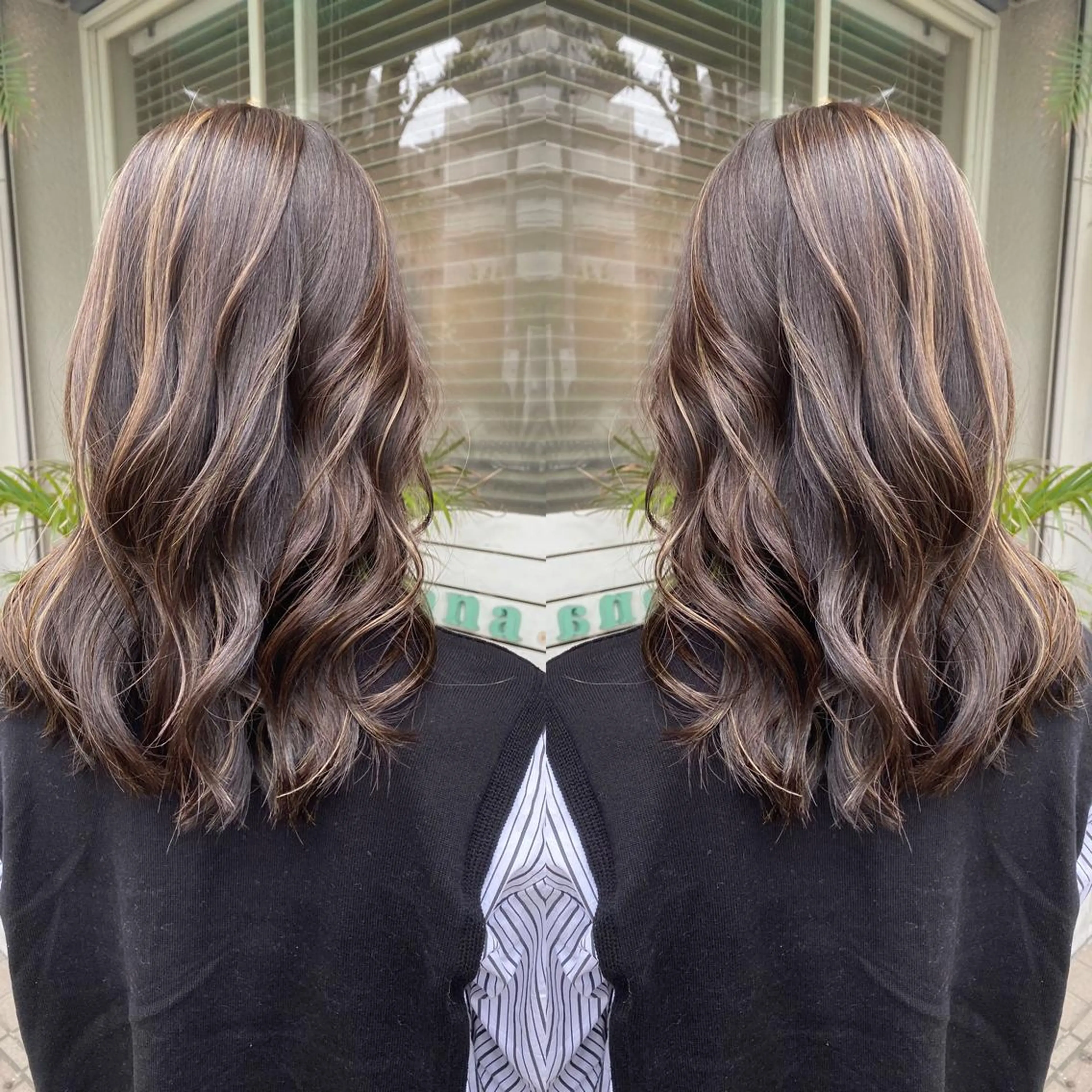 セミロング 山本 茉希のヘアスタイル