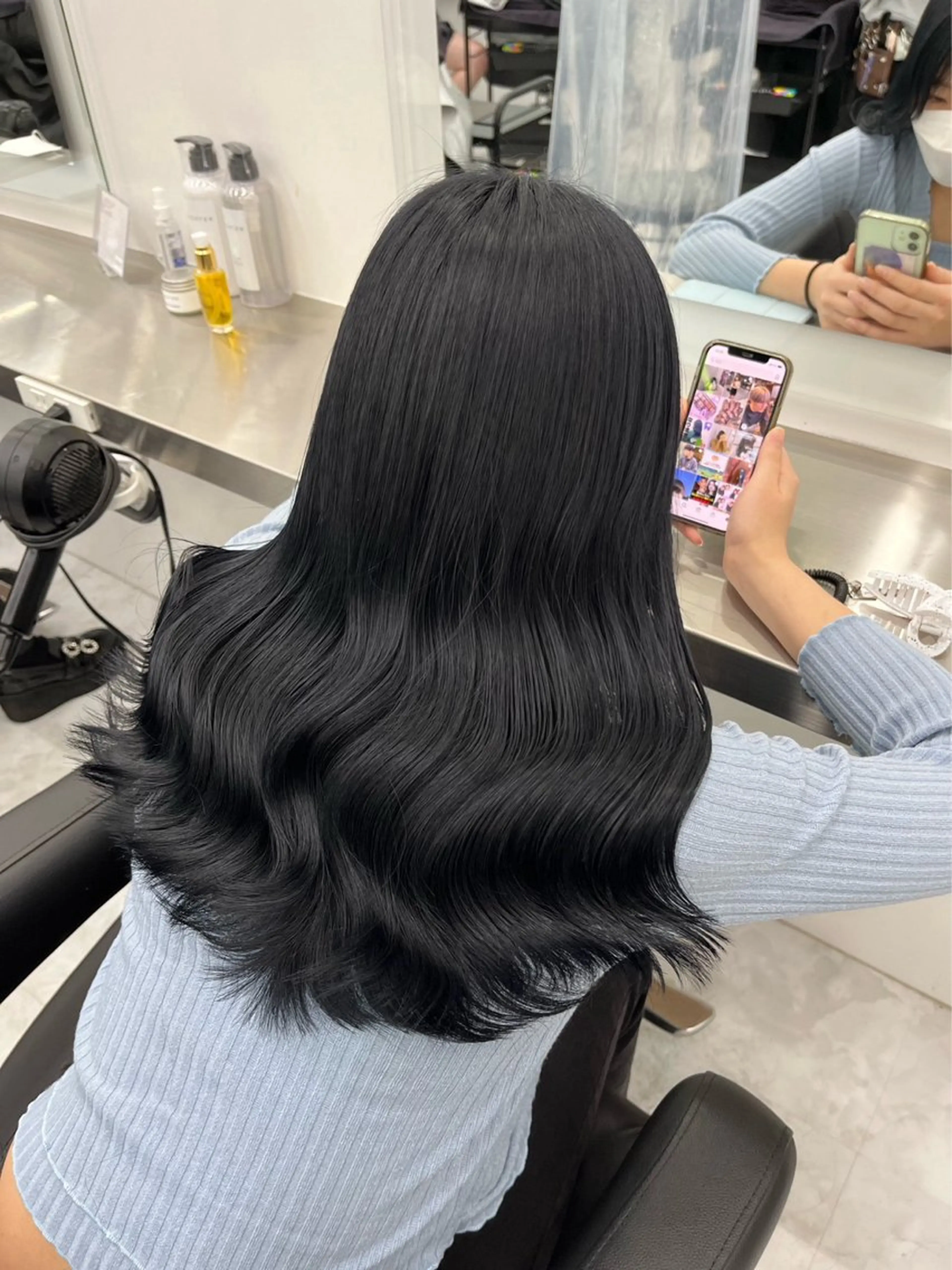 セミロング Wカラー/暖色/べ ージュりく©︎🐝のヘアスタイル