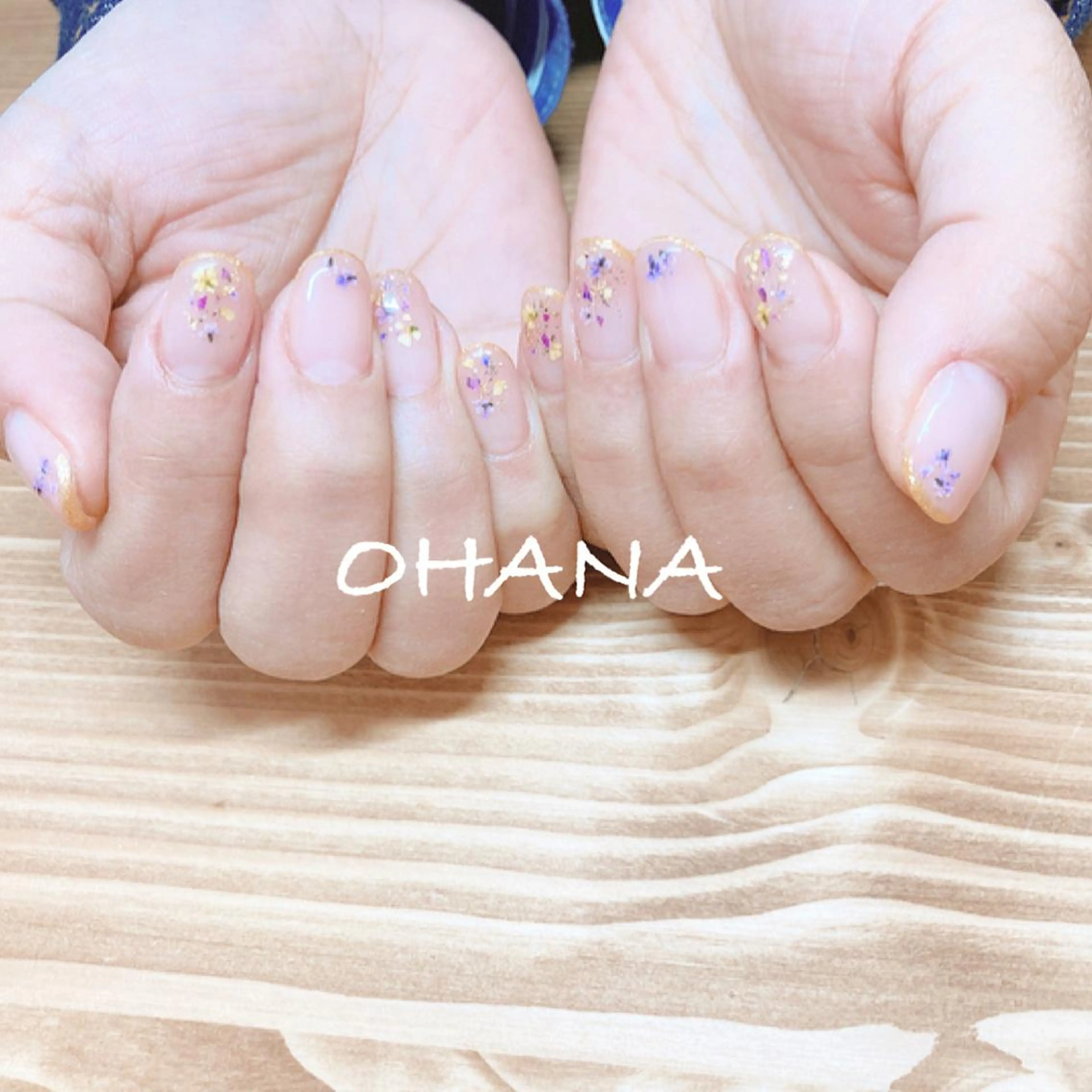 ネイル 成人式 長さ出し フットネイル ハート ミラーネイル nailroom  OHANA所属・nailroom OHANA🌴のネイルデザイン