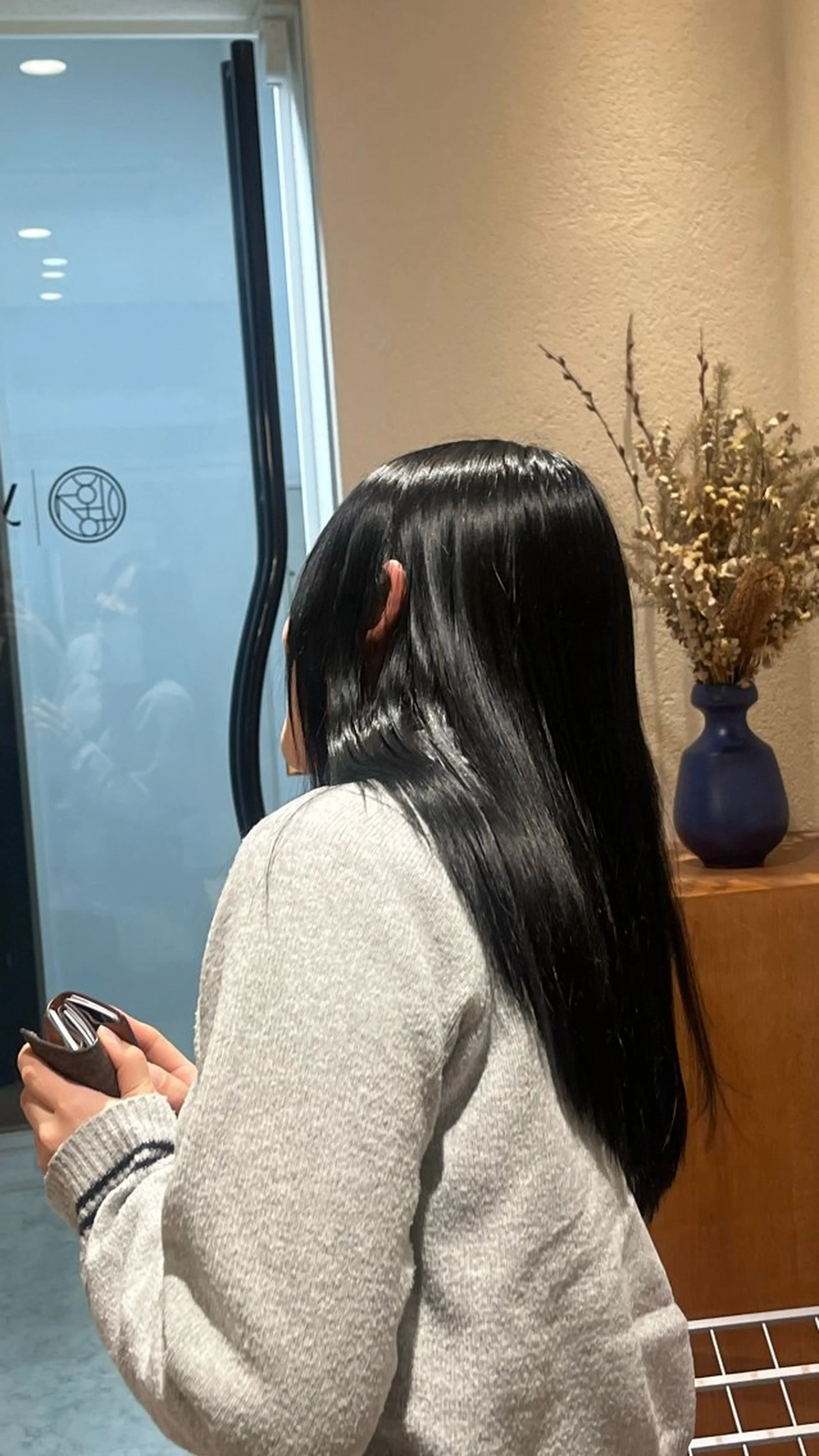 ロング 縮毛矯正 yiye aoyama所属・表参道yiye うららのヘアスタイル