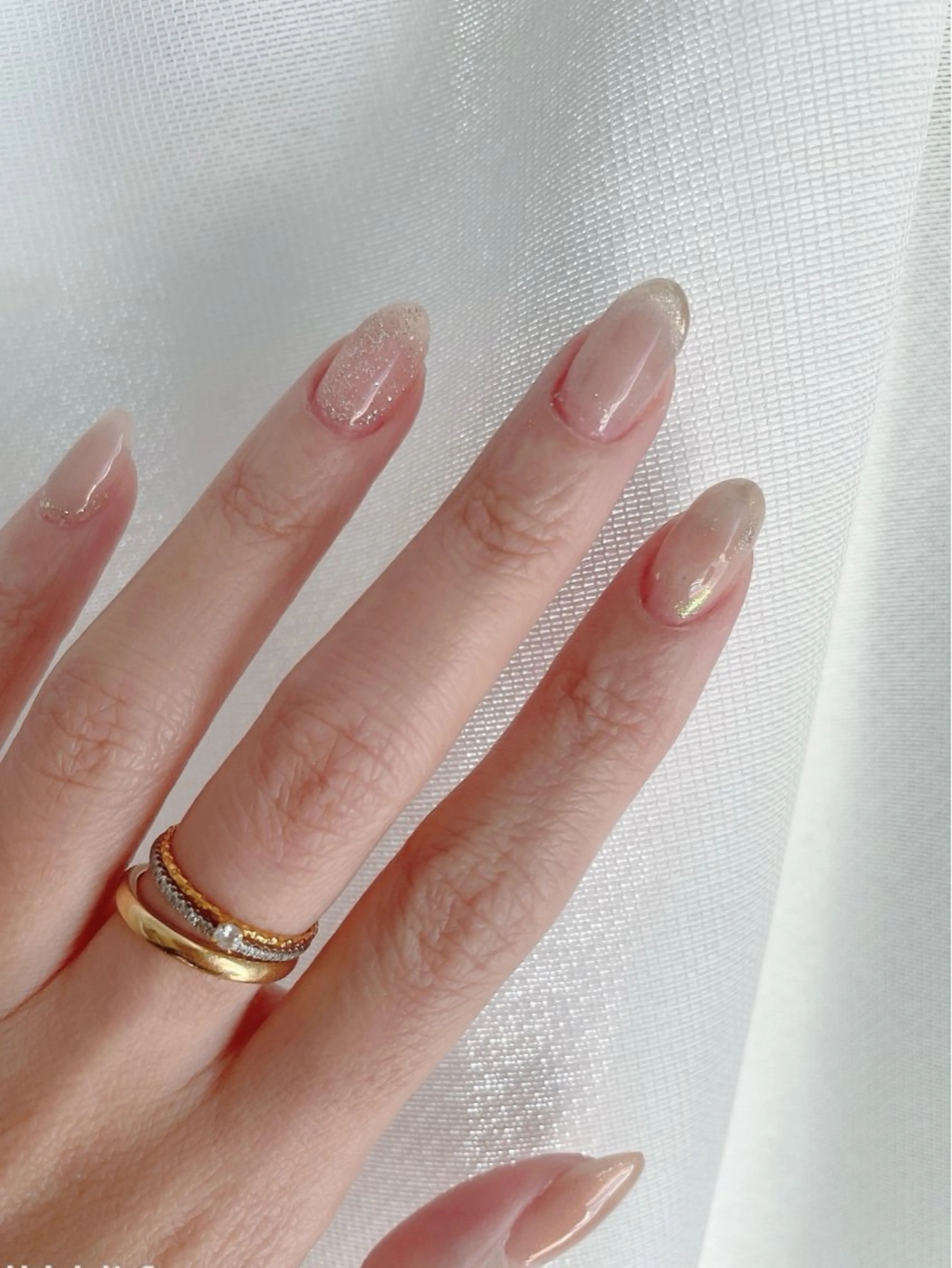 ネイル ニュアンスネイル シンプルネイル 梶原 久美のネイルデザイン