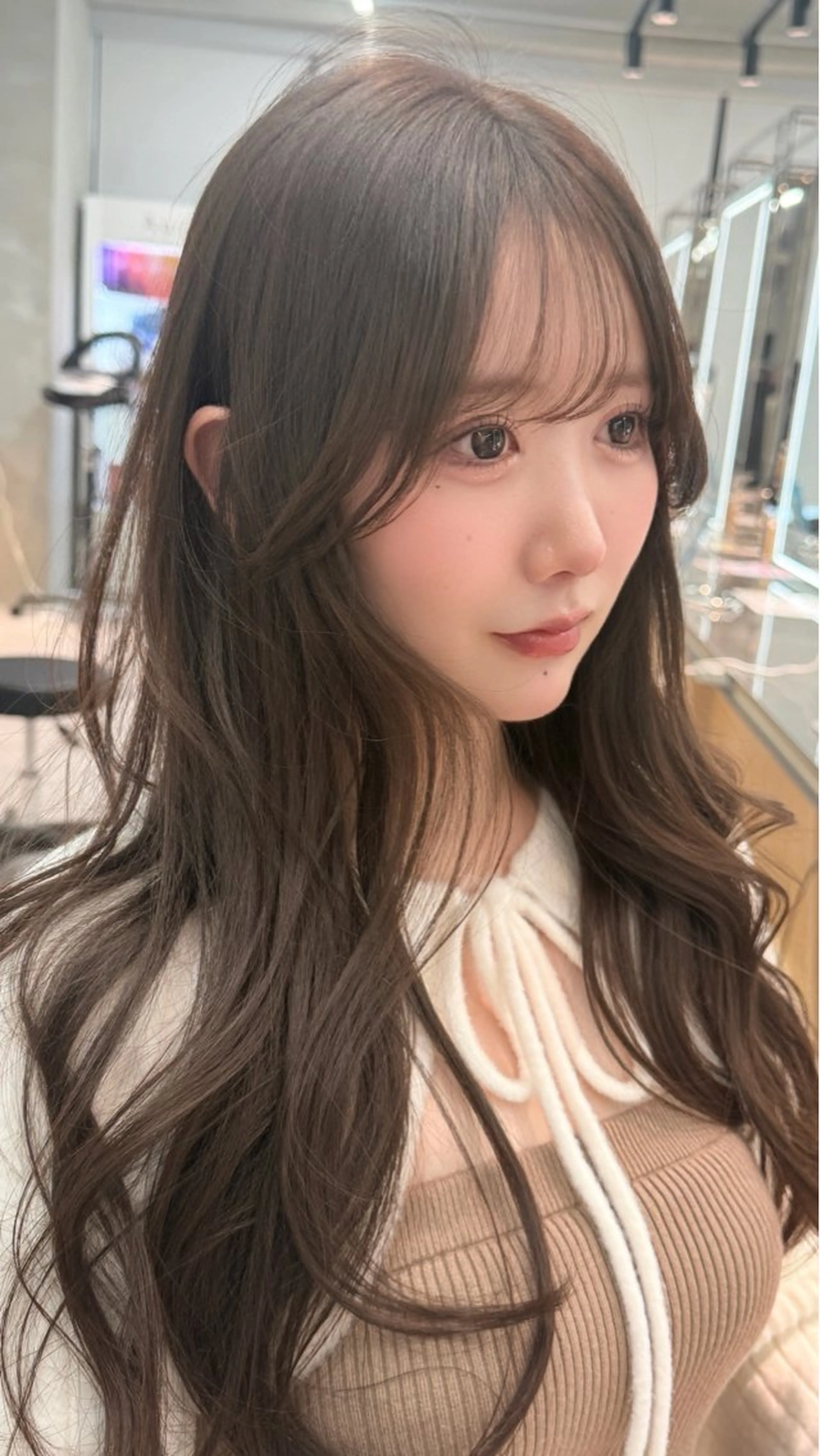 ミディアム カラー 木元 瑛✂︎ボブのヘアスタイル