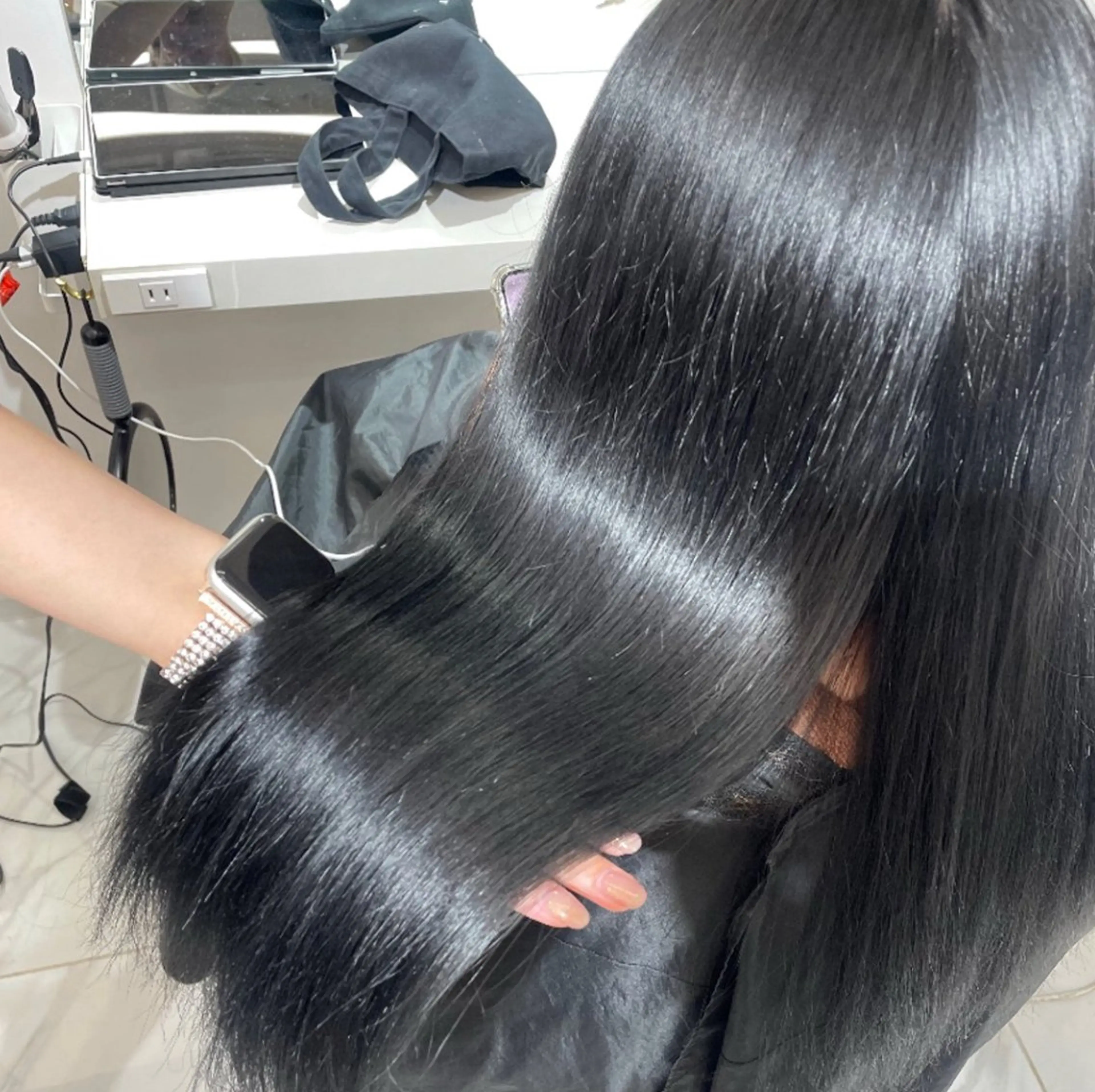 【湿気対策｜広がり・うねり改善ストレート】癖やうねりが気になる方はこちら💭♡の写真