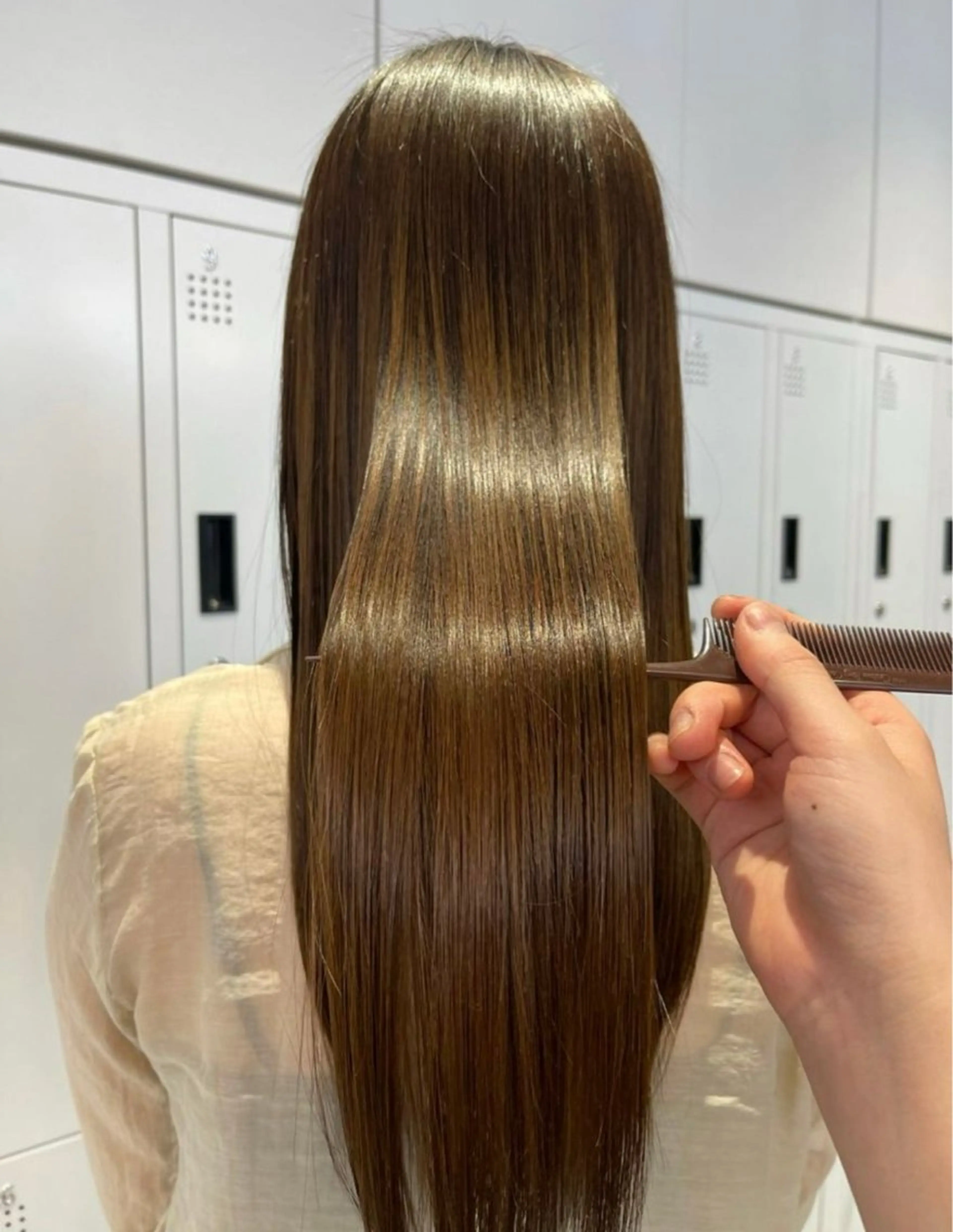 ロング 酸性ストレート HARE &nail ☪️remiのヘアスタイル