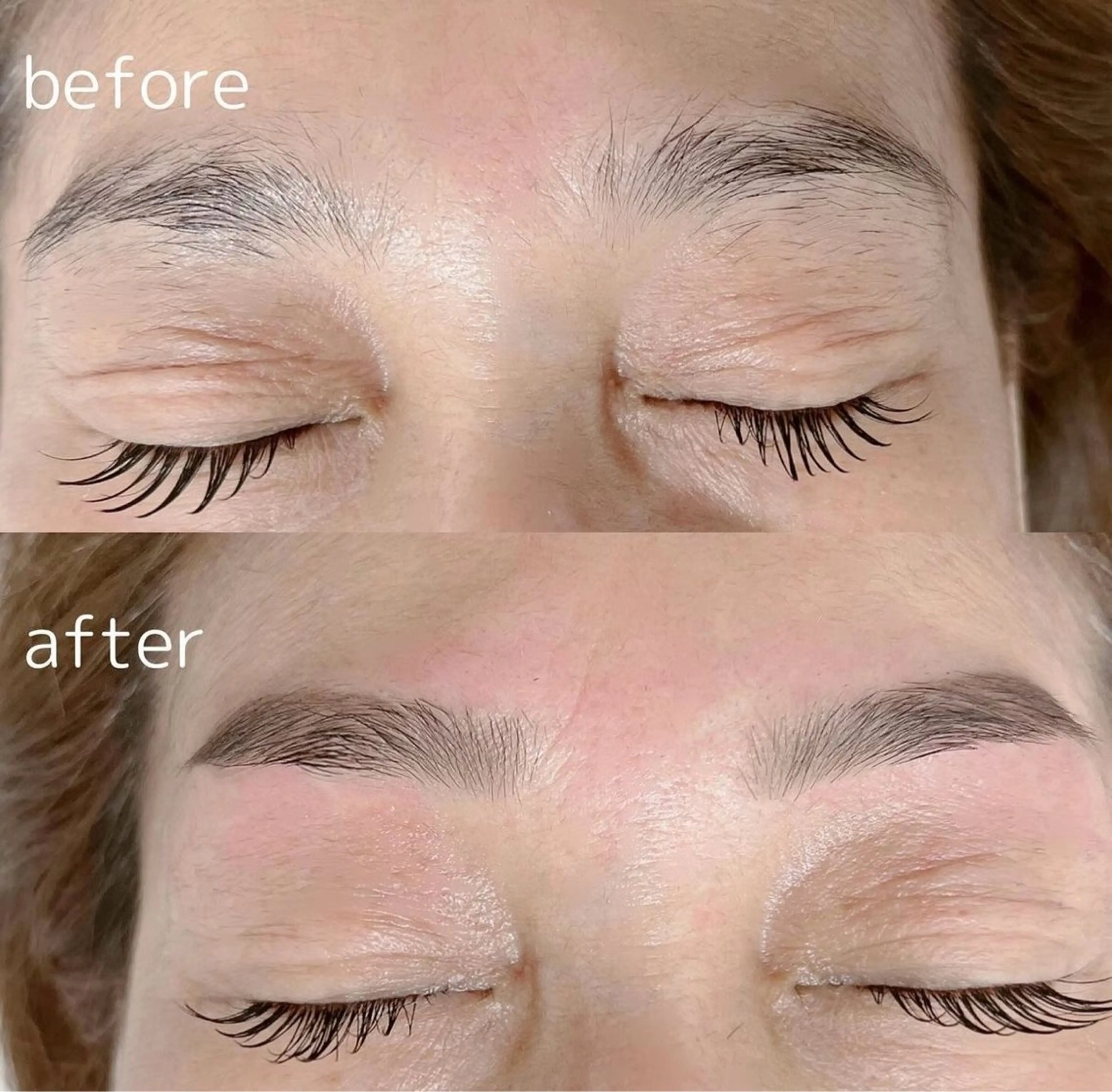 アイブロウ 眉毛ワックス脱毛 Espoir プライベートサロンのマツエク・マツパデザイン