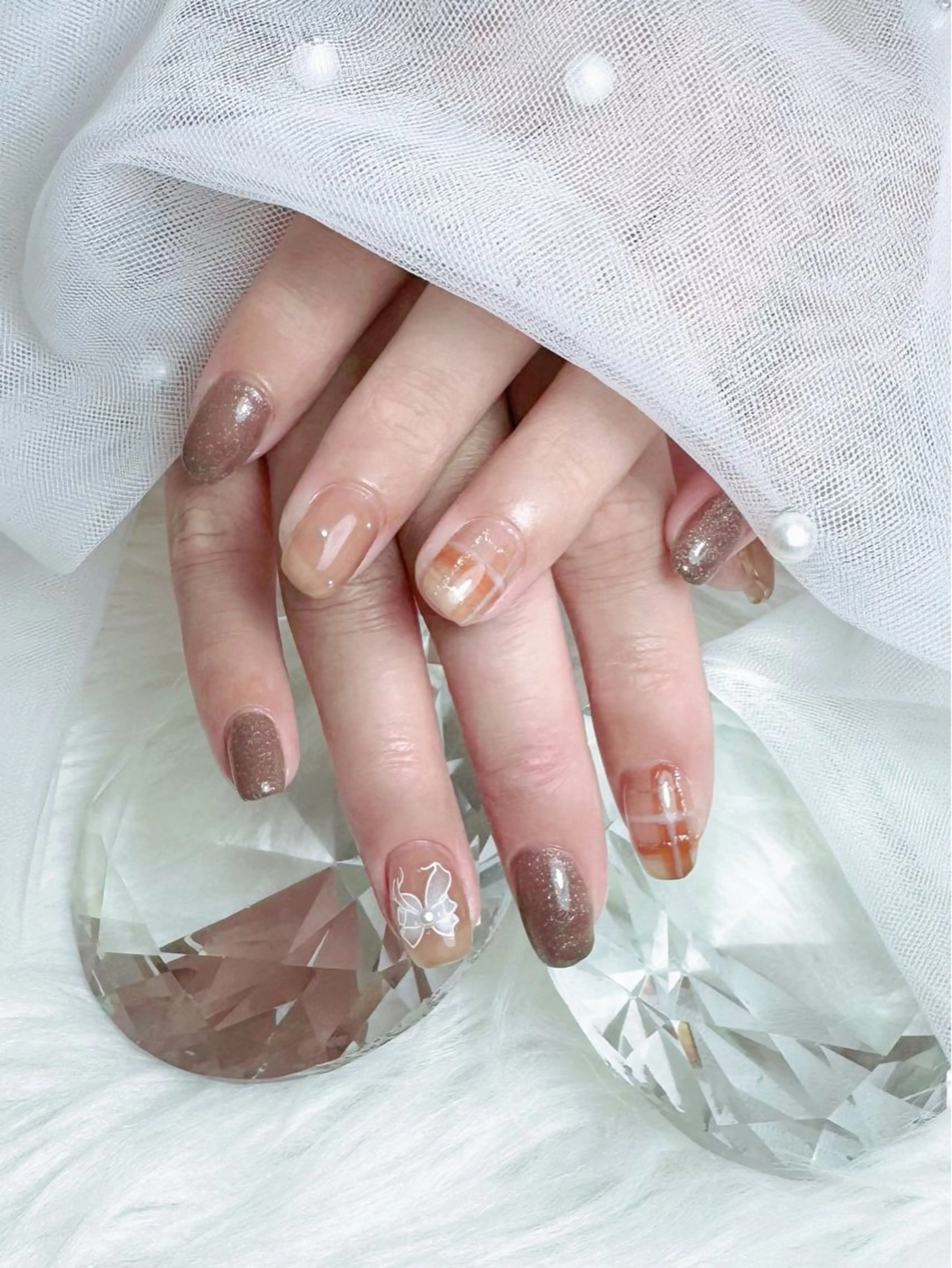 ネイル ハンドネイル BIJOU yuzuのネイルデザイン