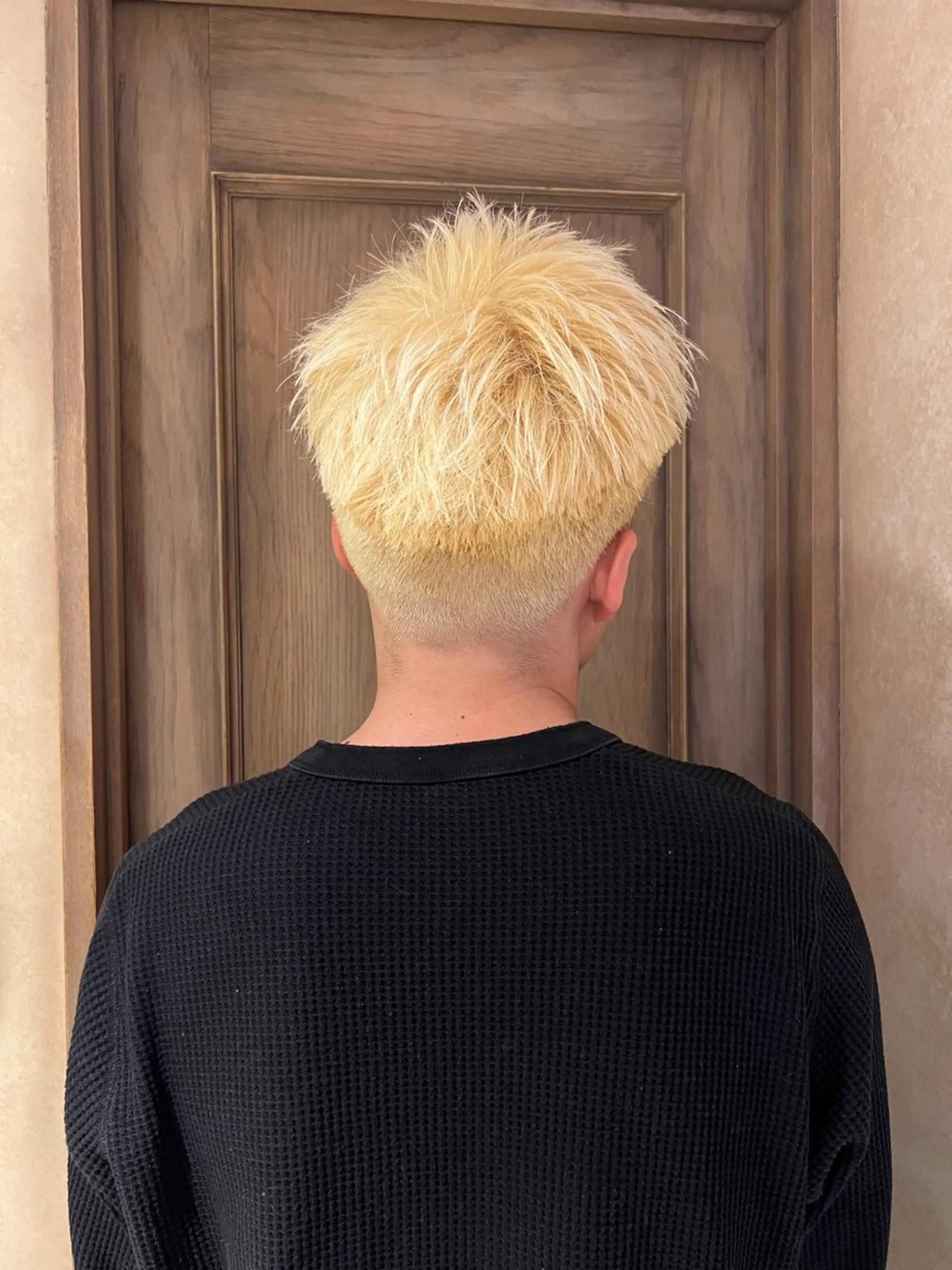 カラー メンズ メンズブリーチ ブリーチ ハイトーン/ピンク カラー/めい🎀のヘアスタイル