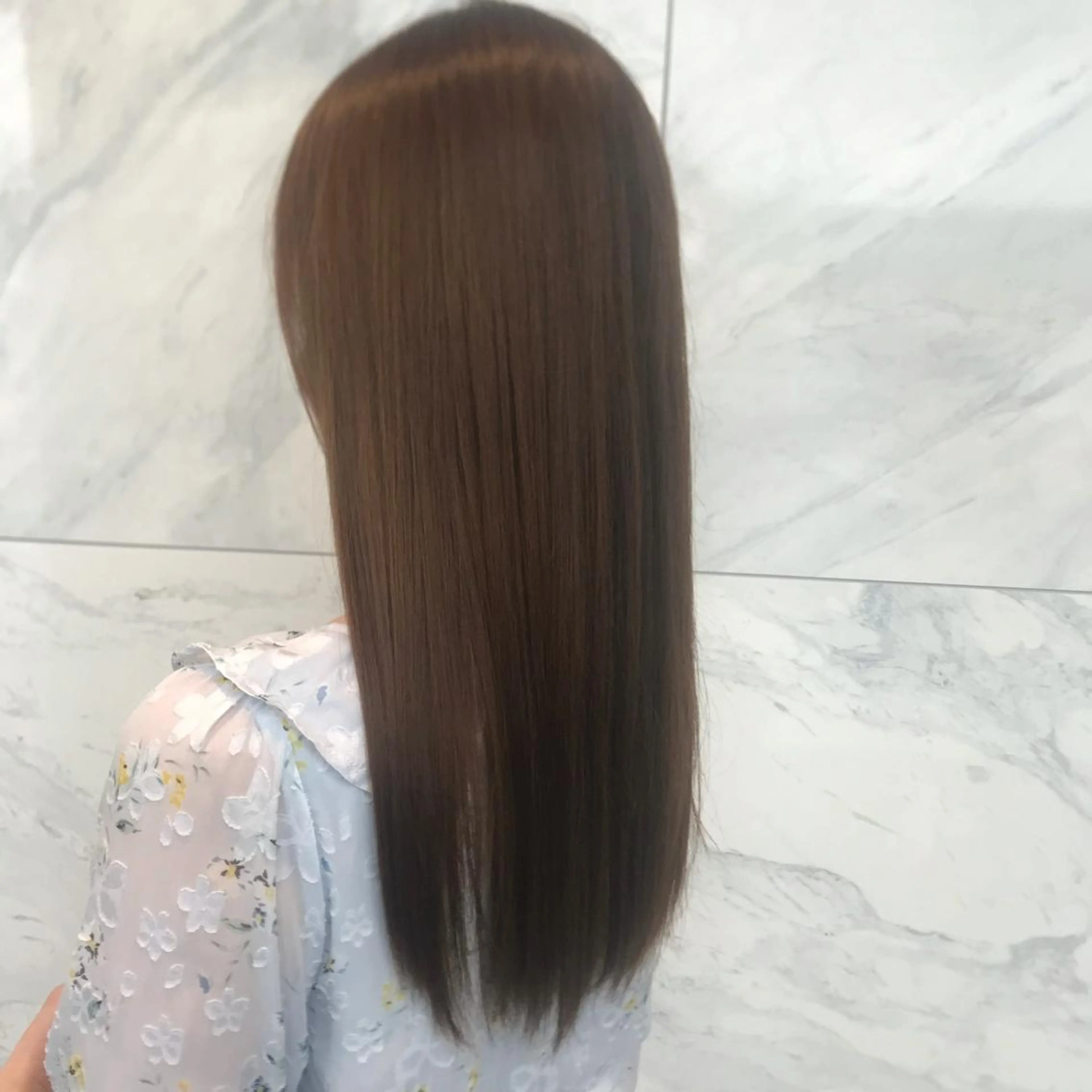 ロング カラー ブリーチ ブリーチなしカラー 茂木 結希のヘアスタイル