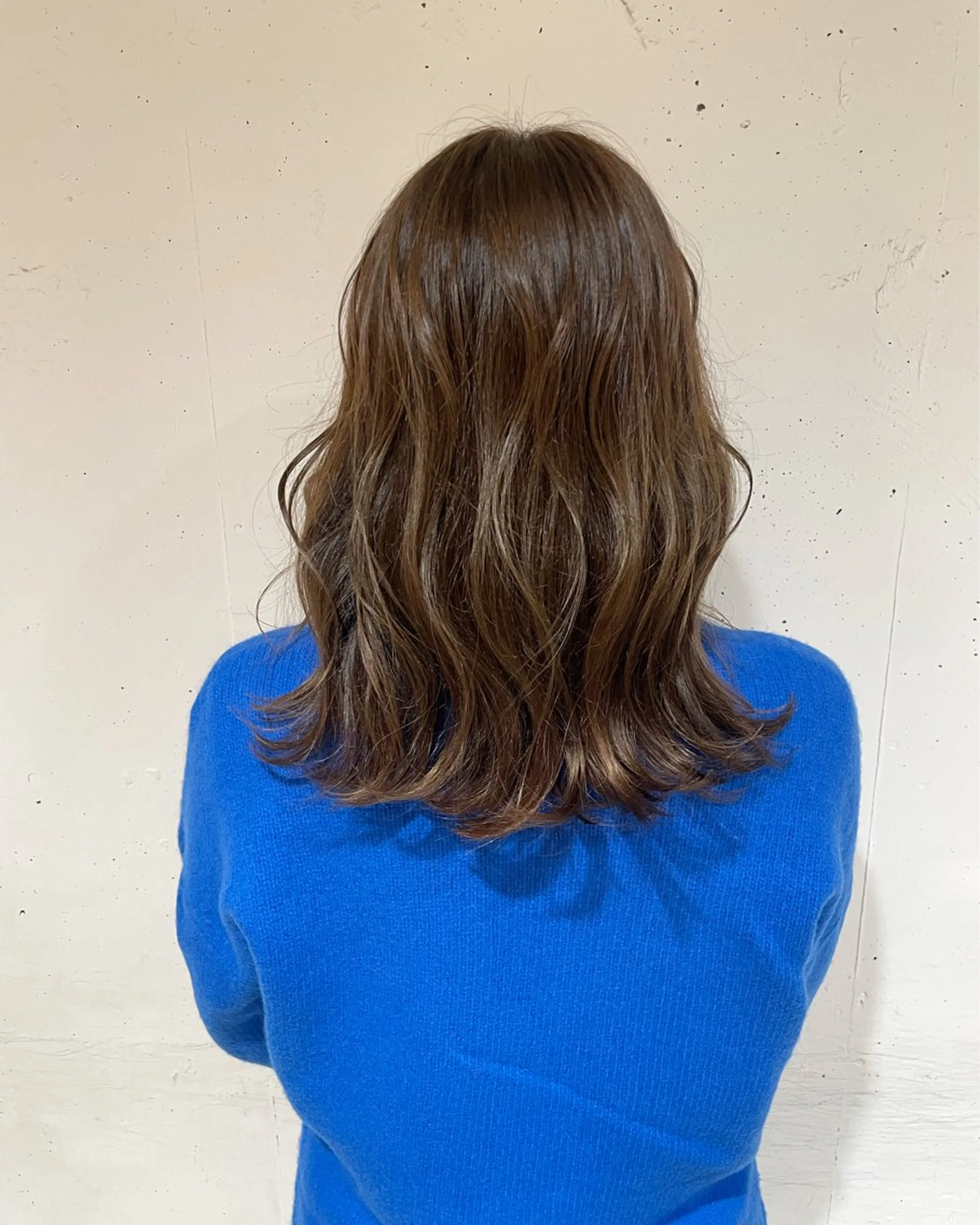 ミディアム カラー 髪質改善/縮毛/新宿 🫧SUZUKA🫧のヘアスタイル