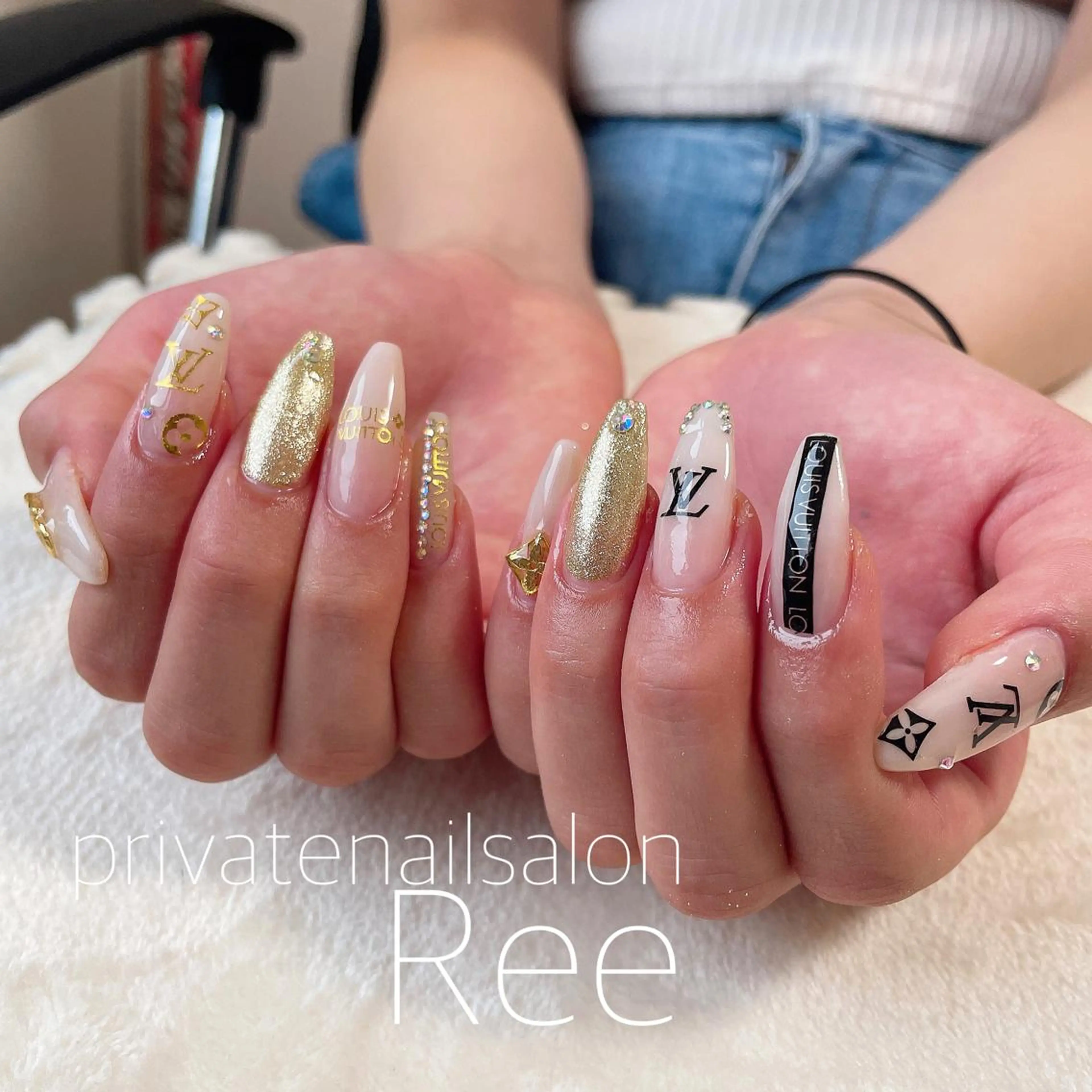 ネイル 知花 梨花のネイルデザイン