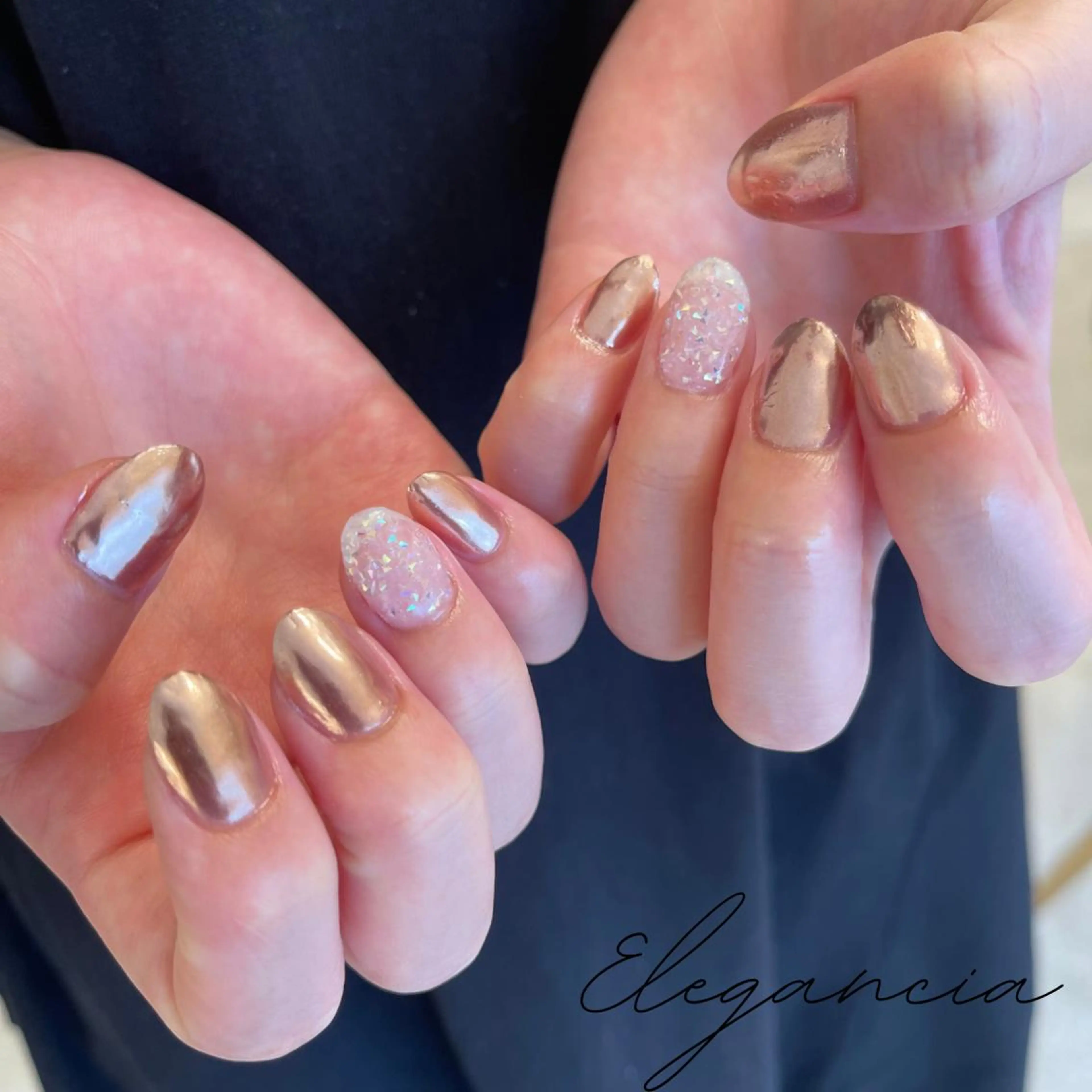 カラー ネイル ハンドネイル Elegancia. Hiromiのネイルデザイン