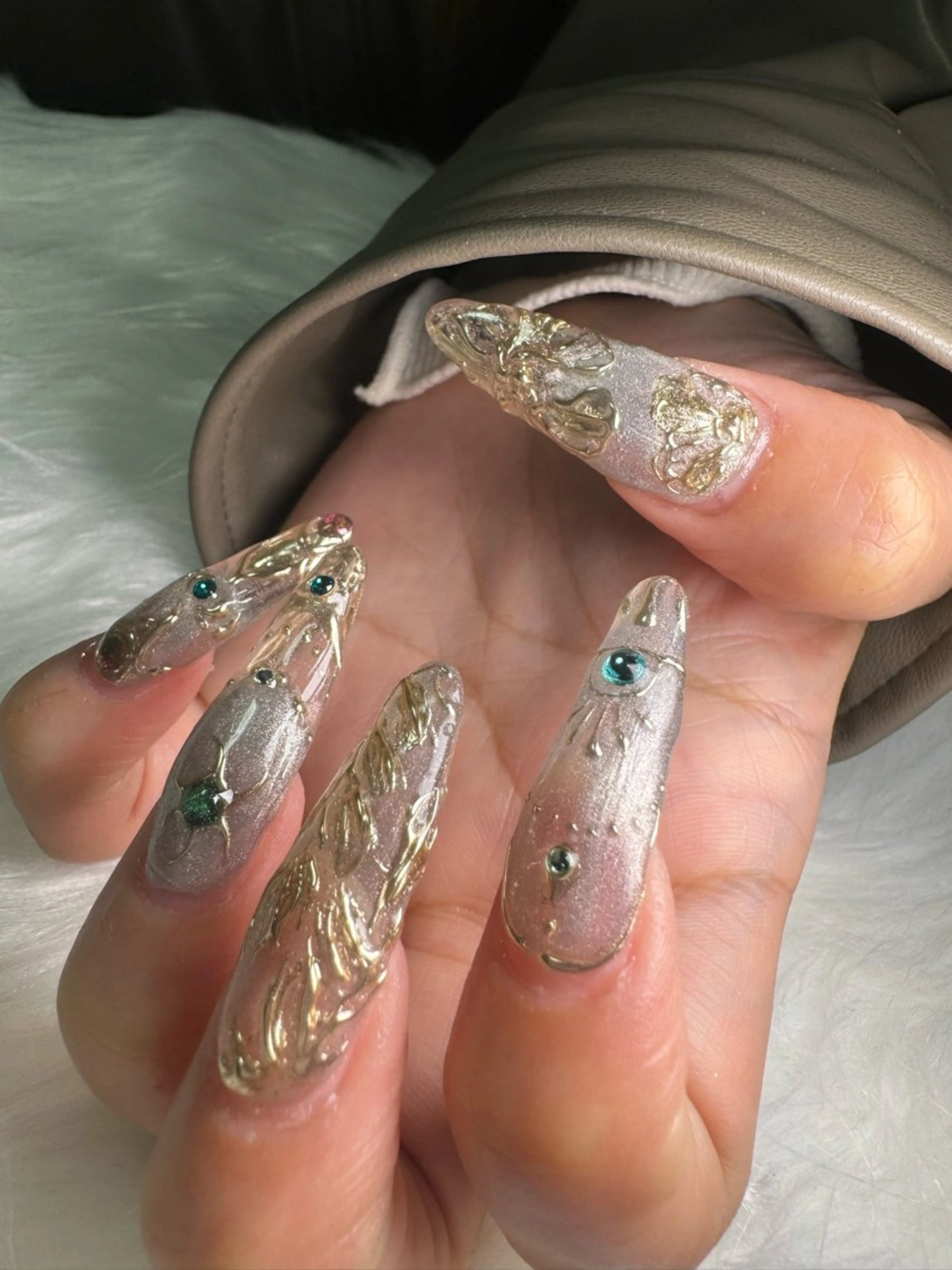 ネイル ハンドネイル YOUTH nails waxing所属・YOUTH natsumiのネイルデザイン