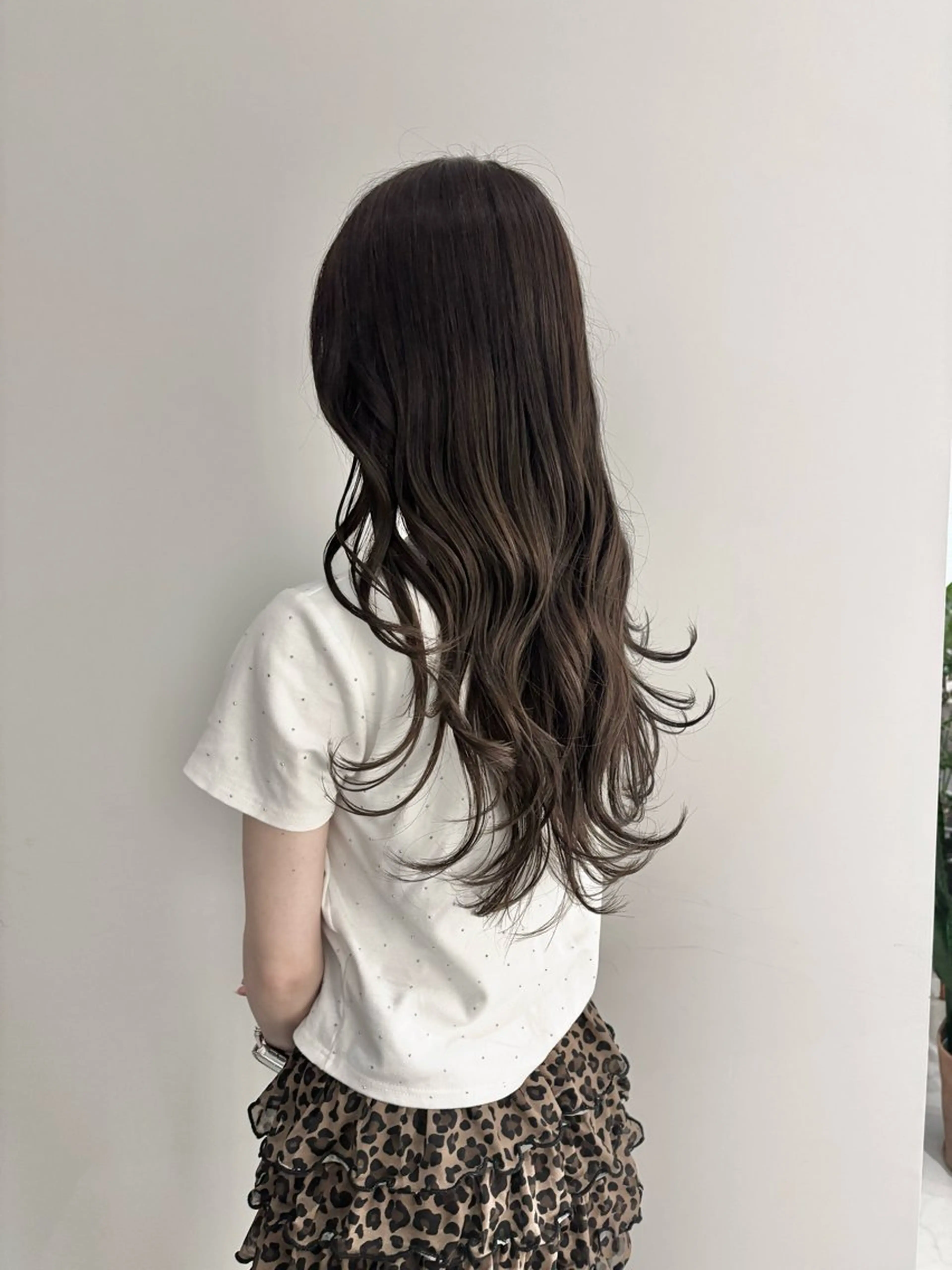 ロング カラー ヘアアレンジ 久米寿李恵 くめじゅりえのヘアスタイル