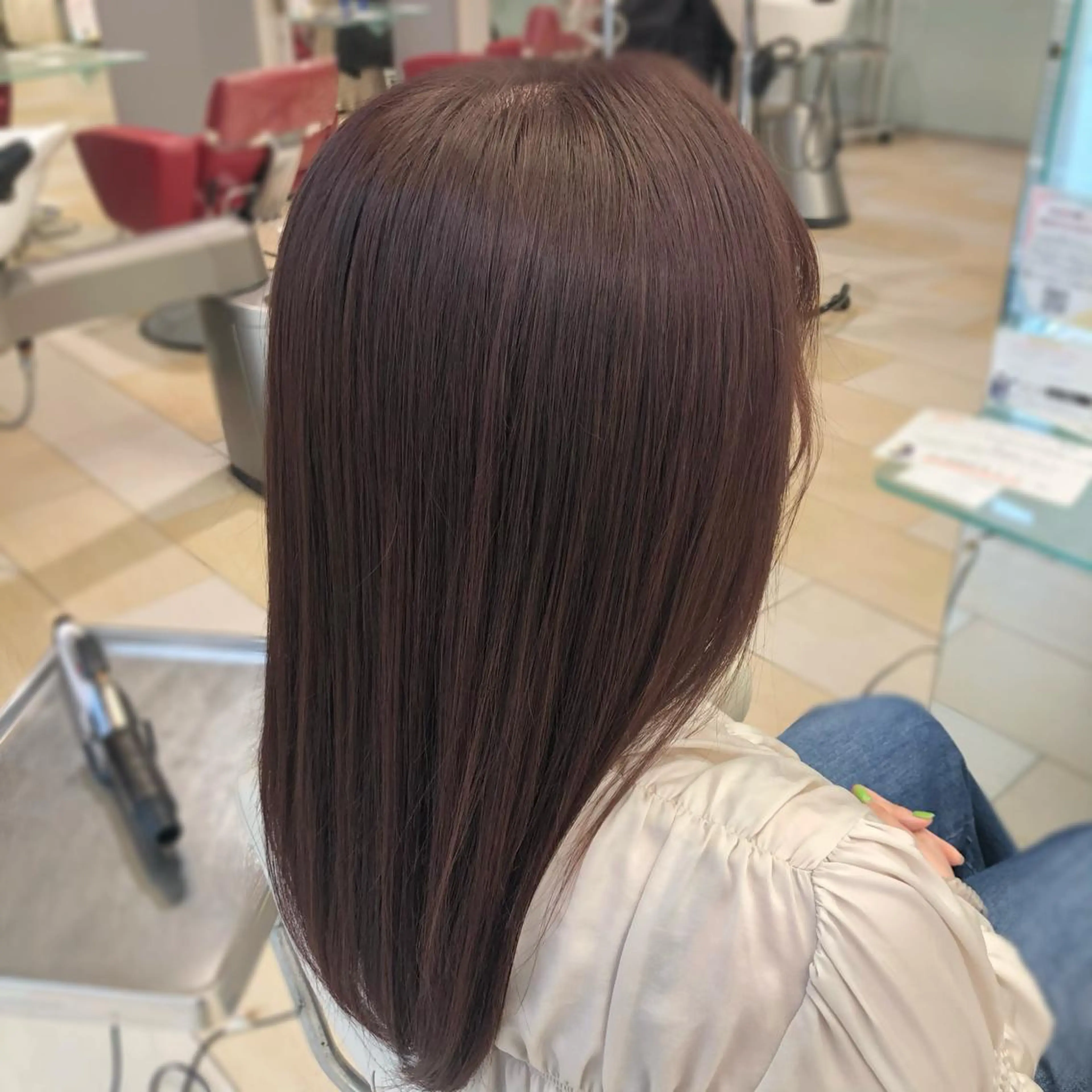 🦋minimo限定🦋 艶髪カラー + クイックスパ🫧の写真