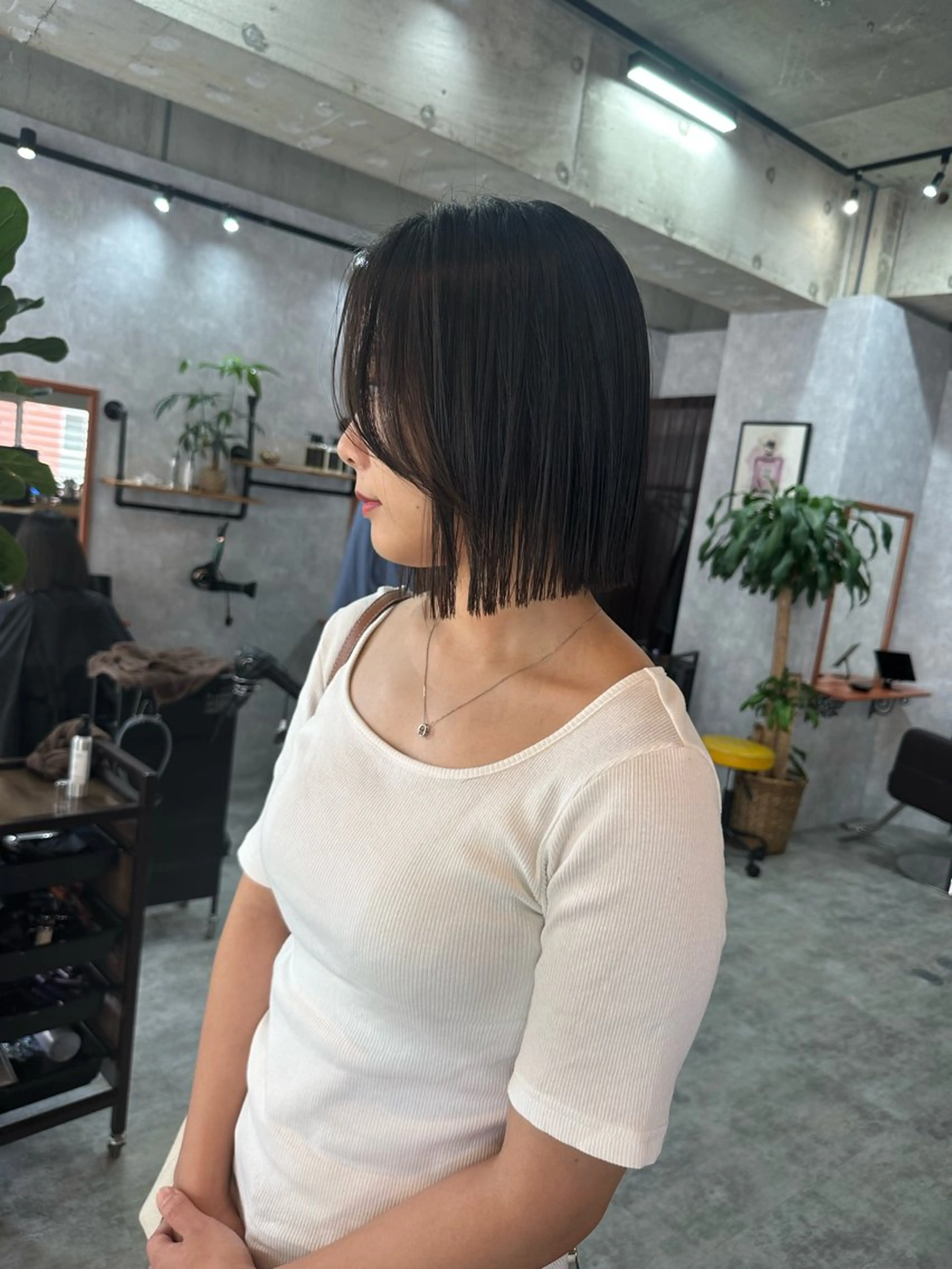 ショート 切りっぱなしボブ ショートボブ ハンサムショート 丸みショート ボブ カット ヘアカラー トリートメント C’LD hair  produce /シールドヘア所属・モテ髪/ボブ/ショー ト/アダチフウトのヘアスタイル