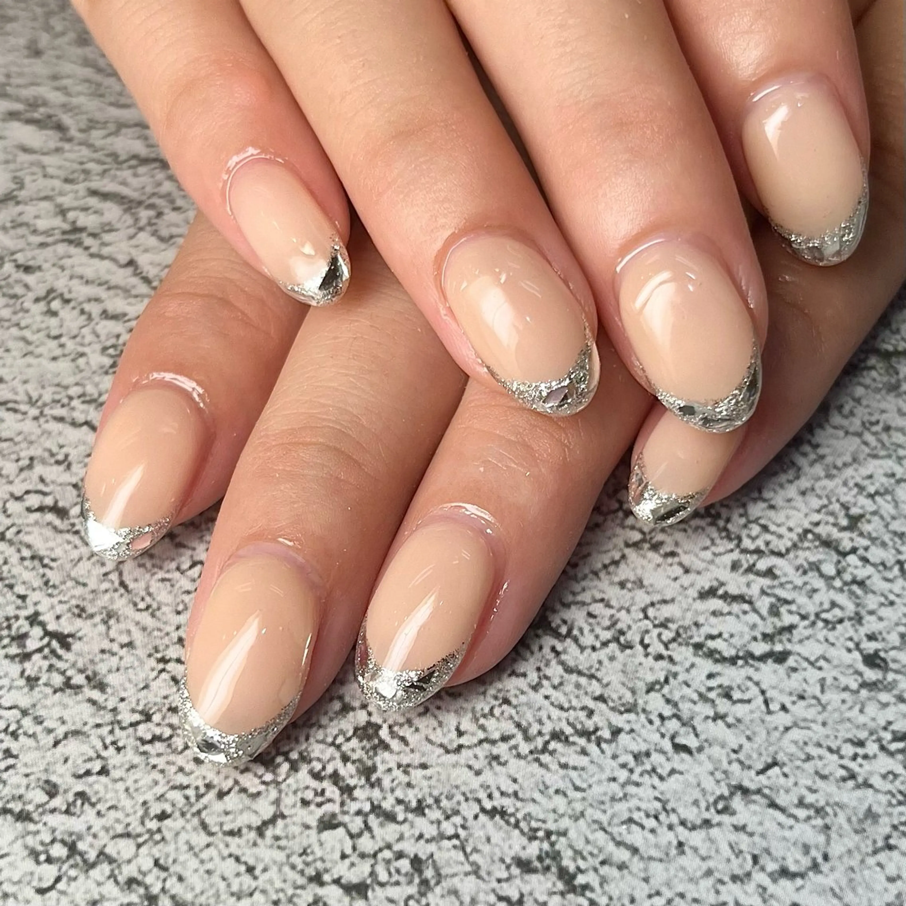 ネイル ハンドネイル Queen nail 北堀江 ASUKAのネイルデザイン