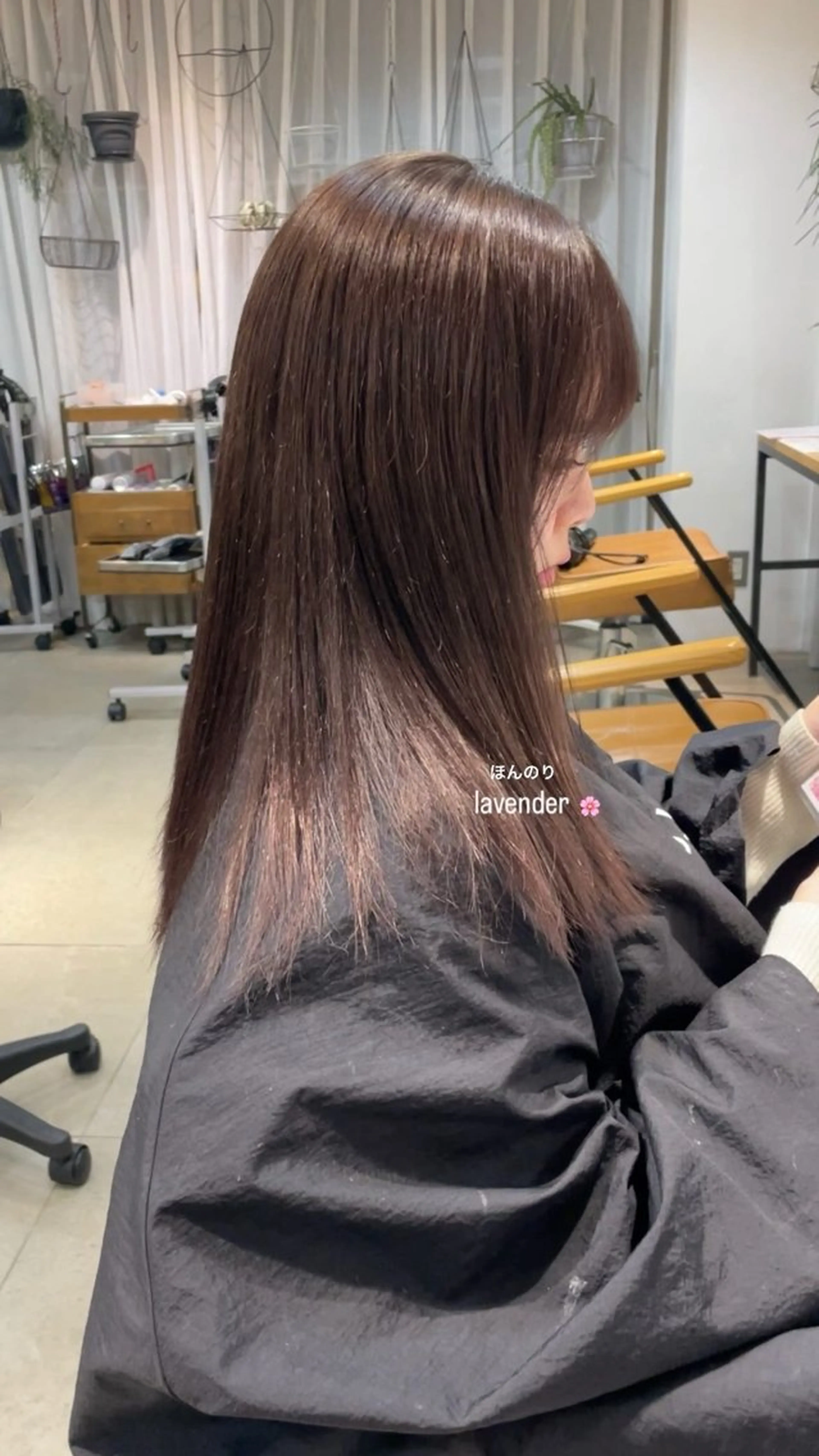 セミロング カラー ヘアカラー miyu / 透明感カラーのヘアスタイル