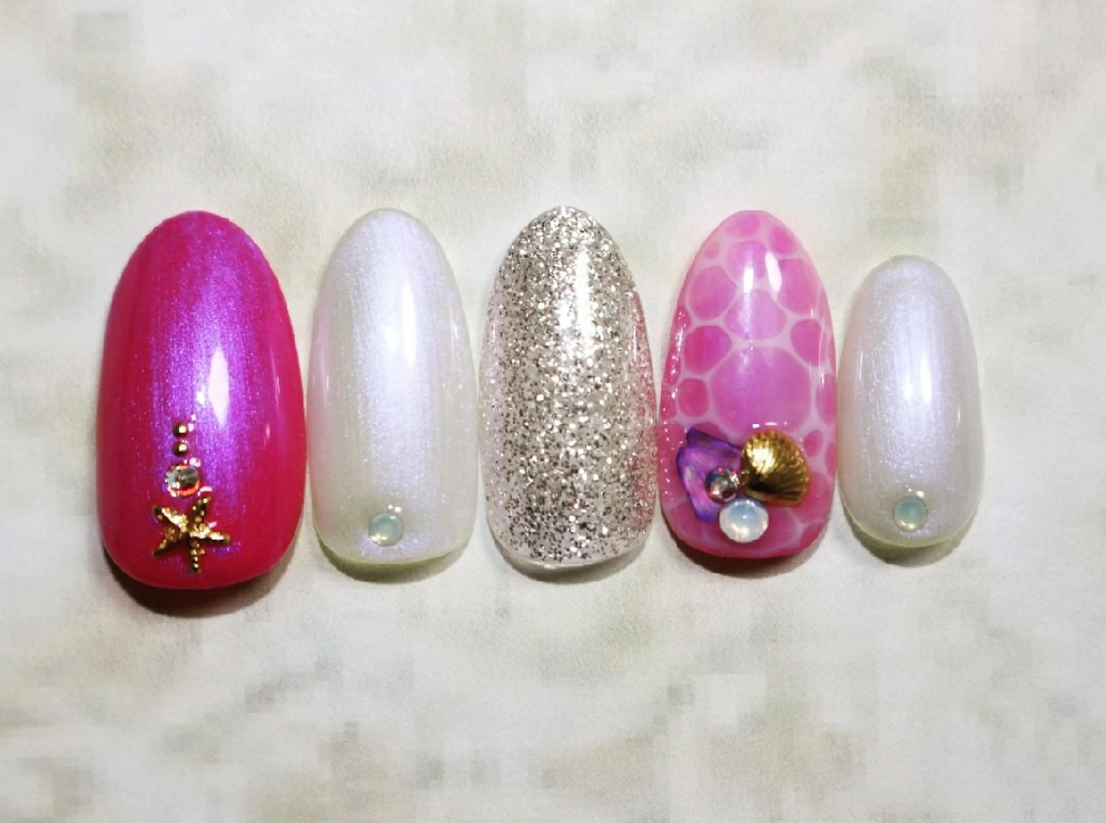 ネイル yu-a☆  ネイル ＆ホワイトニングのネイルデザイン