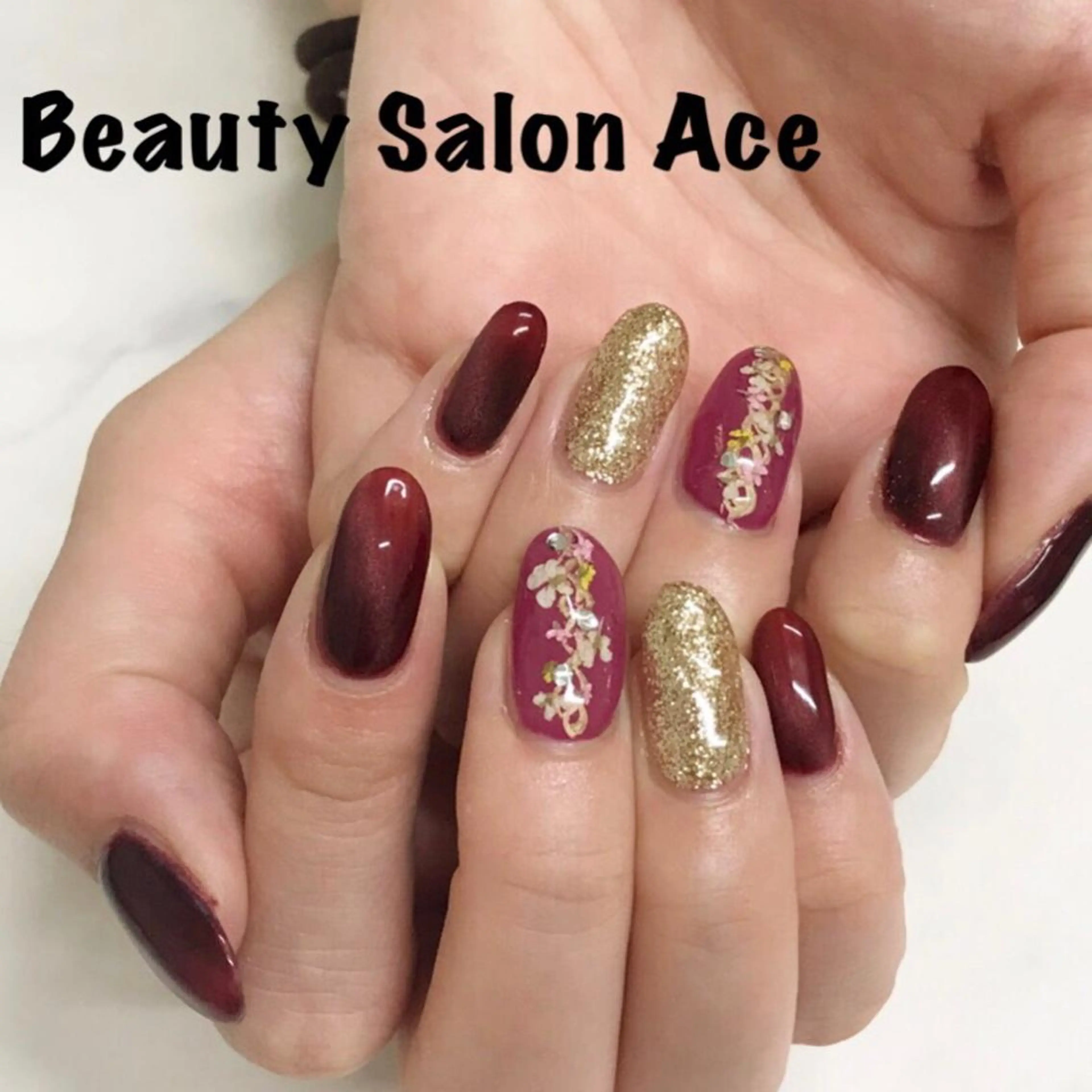 ネイル Beauty Salon Ace（ネイルサロン　エース）所属・池袋フィルイン Ace♡長さだしのネイルデザイン