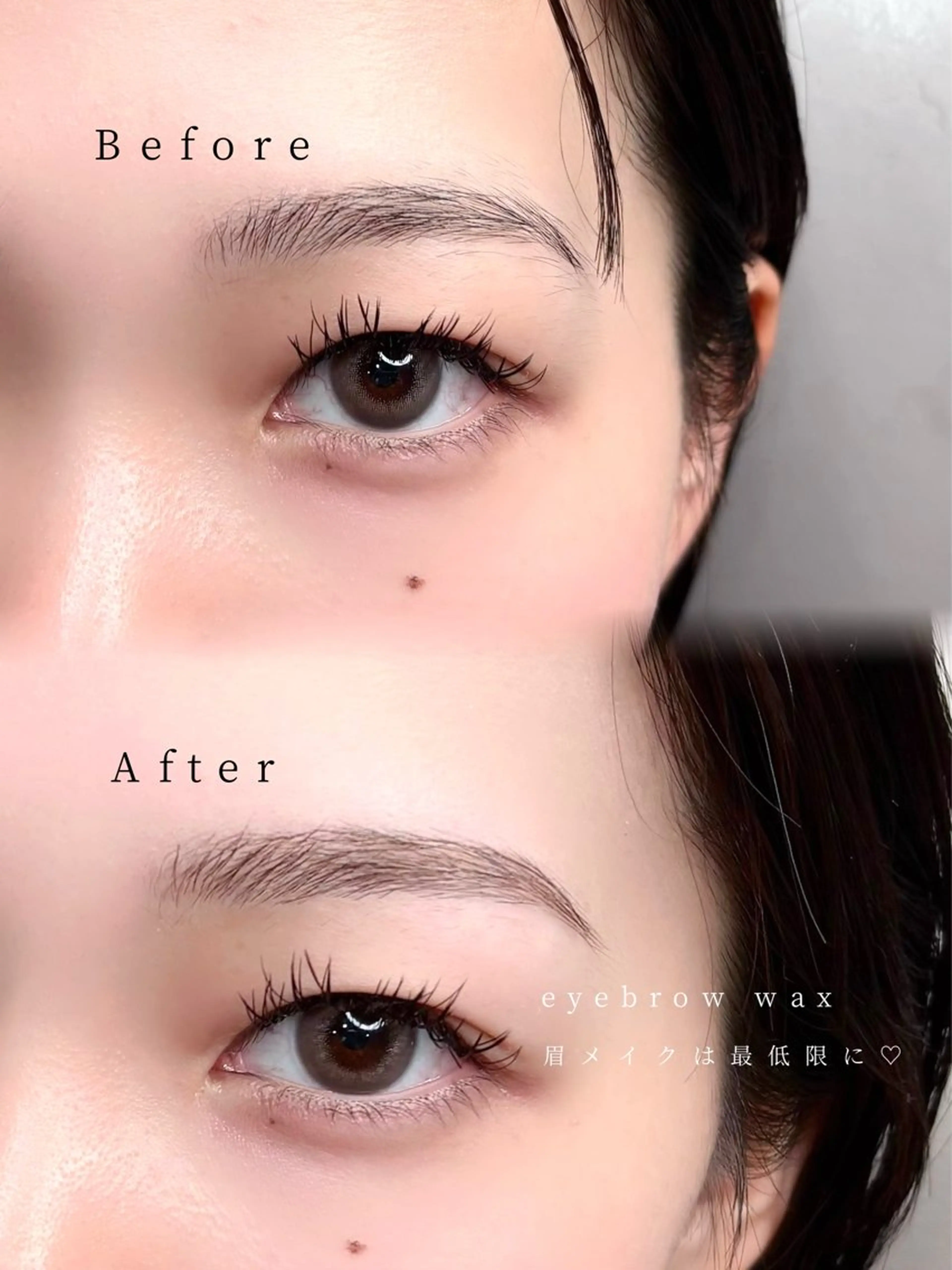【レディース】2回目、3回目の方限定✨眉毛ワックス🩷骨格に合わせて"似合う眉”作ります！の写真