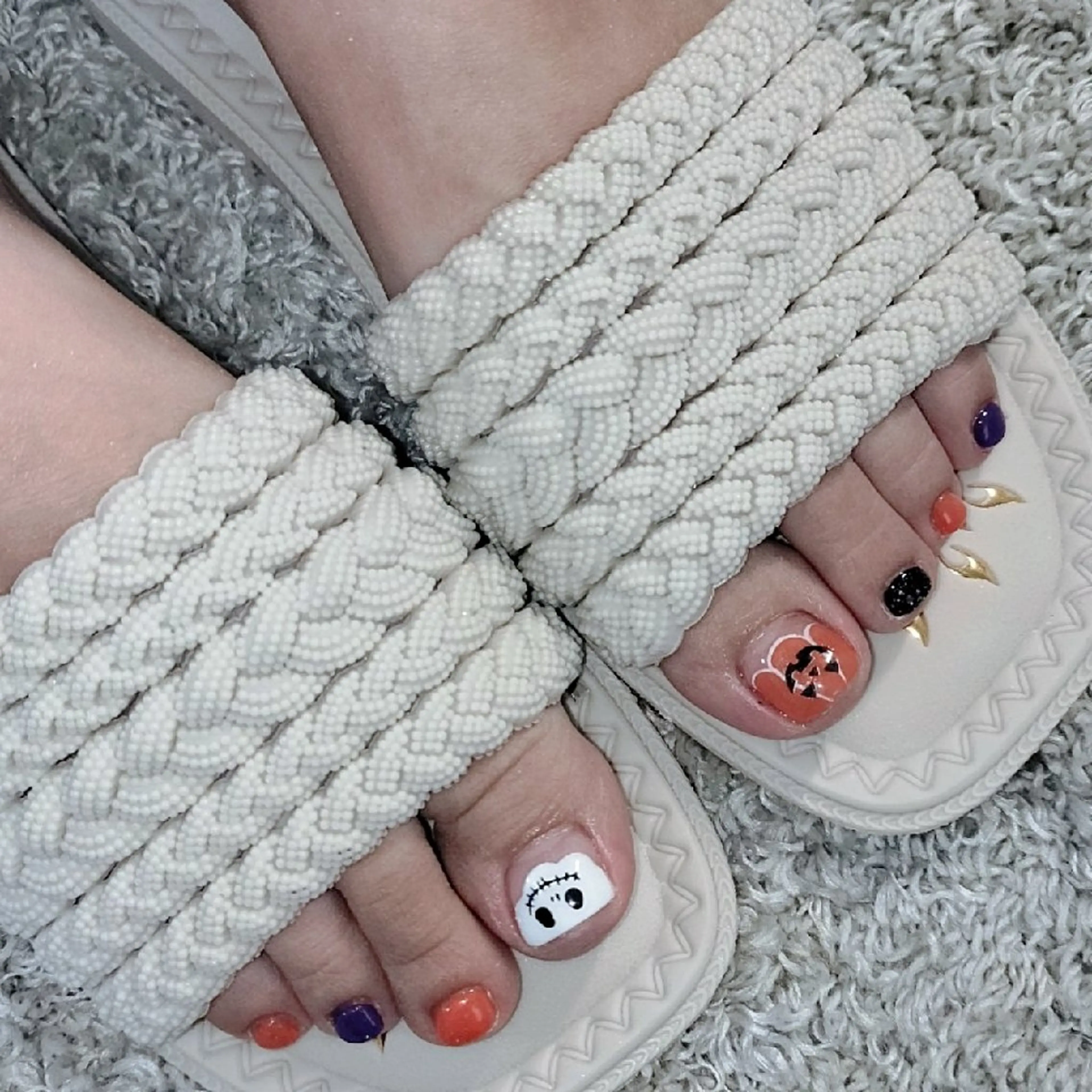 ネイル フットネイル Nail leef《リーフ》所属・kahosan 𓆉のネイルデザイン