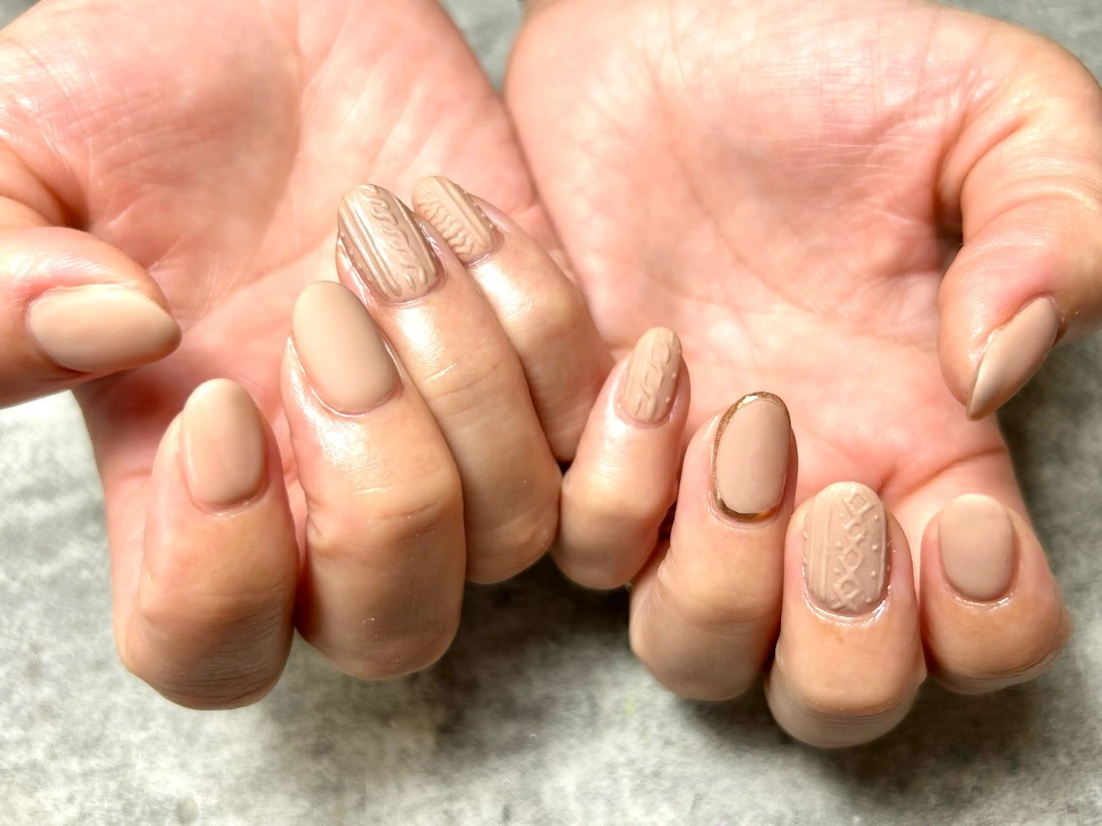 ネイル オフィスネイル Le Chat ASUKAのネイルデザイン