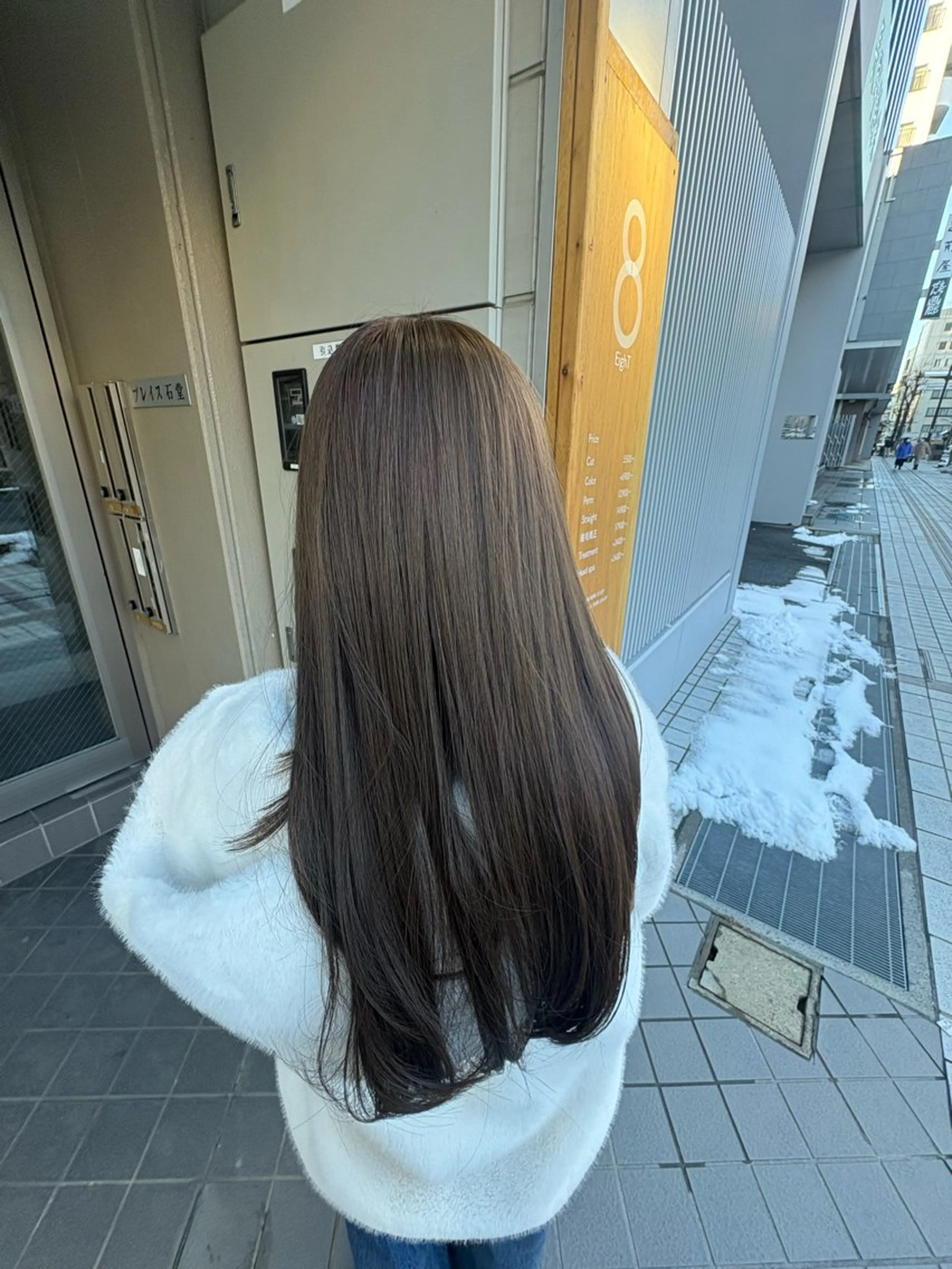 ロング カラー ベージュカラー カット ヘアカラー トリートメント EighT【エイト】所属・中澤 愛香のヘアスタイル