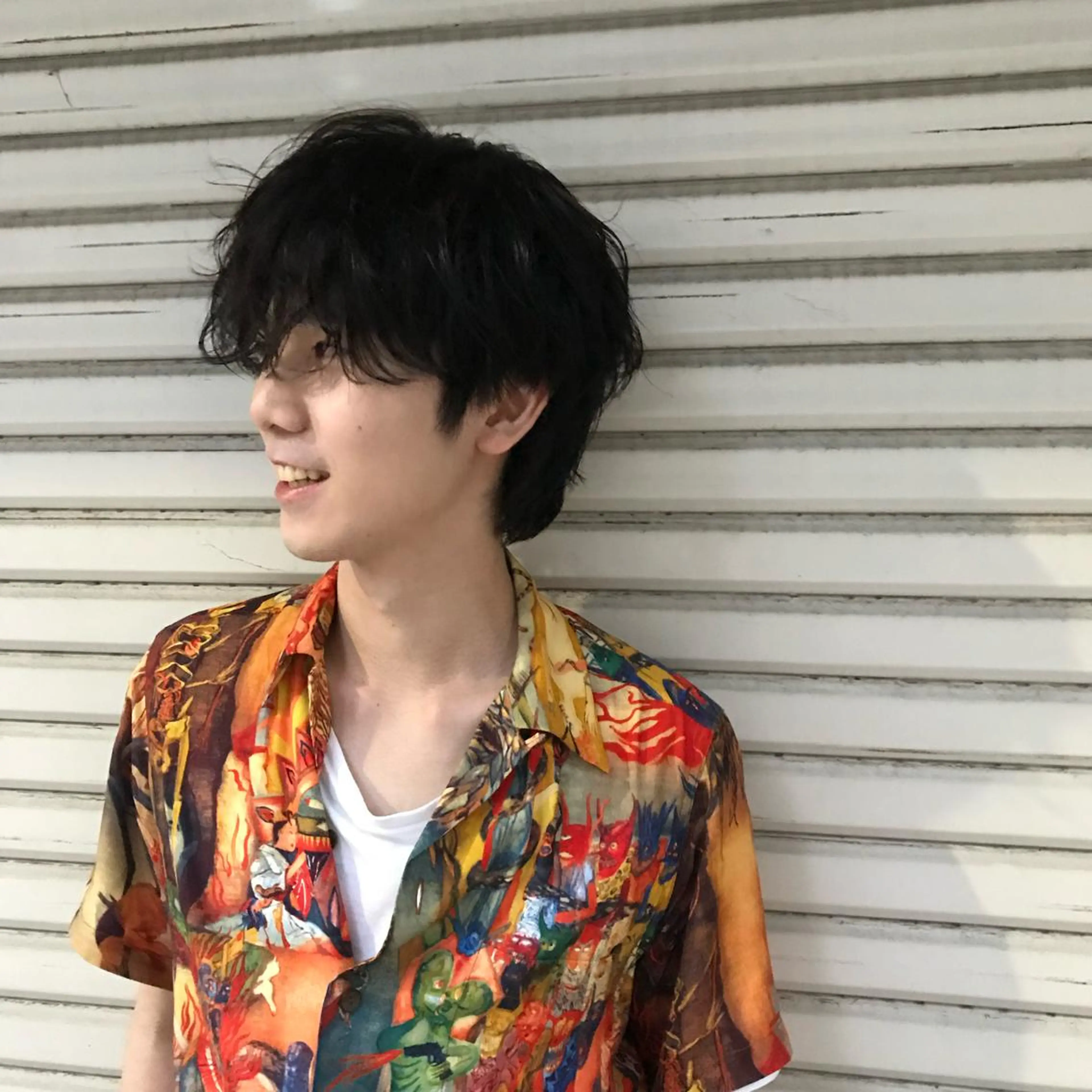 ショート メンズ パーマ特化美容師 mikuのヘアスタイル