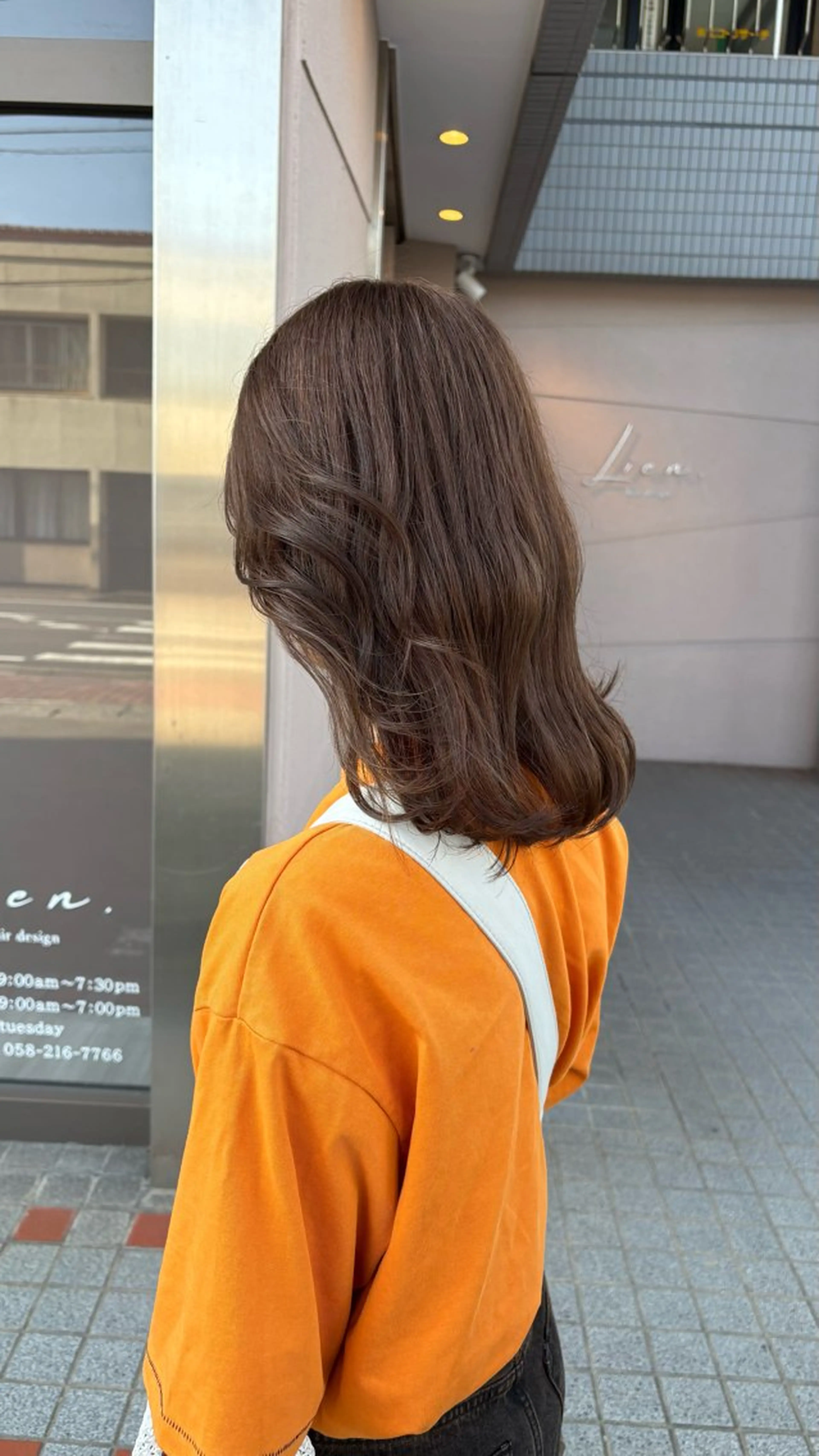 ミディアム カラー 岐阜/各務原 スタイリスト🎀のヘアスタイル