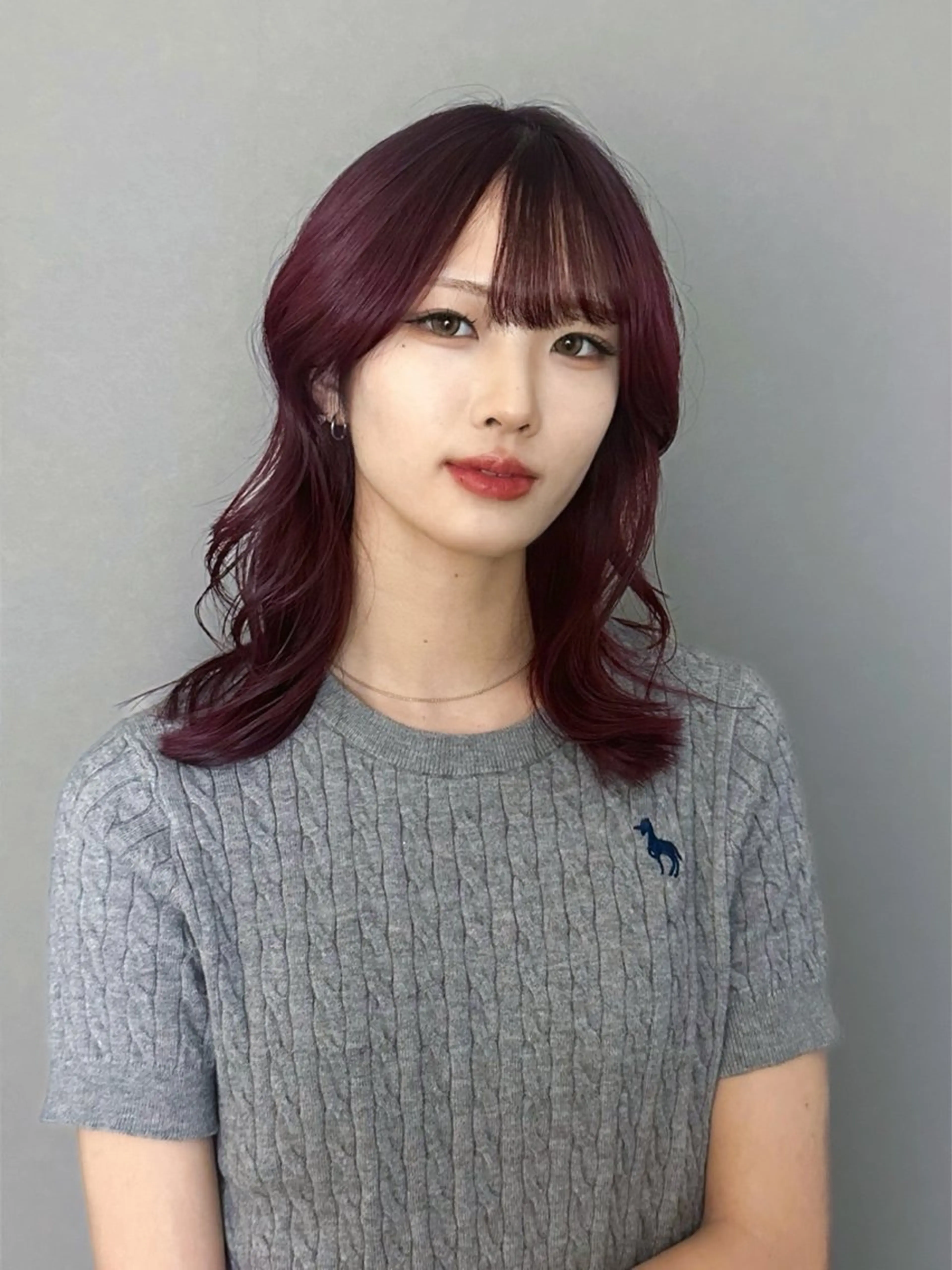 セミロング カラー OPShair所属・sion ✰デザインカラーのヘアスタイル